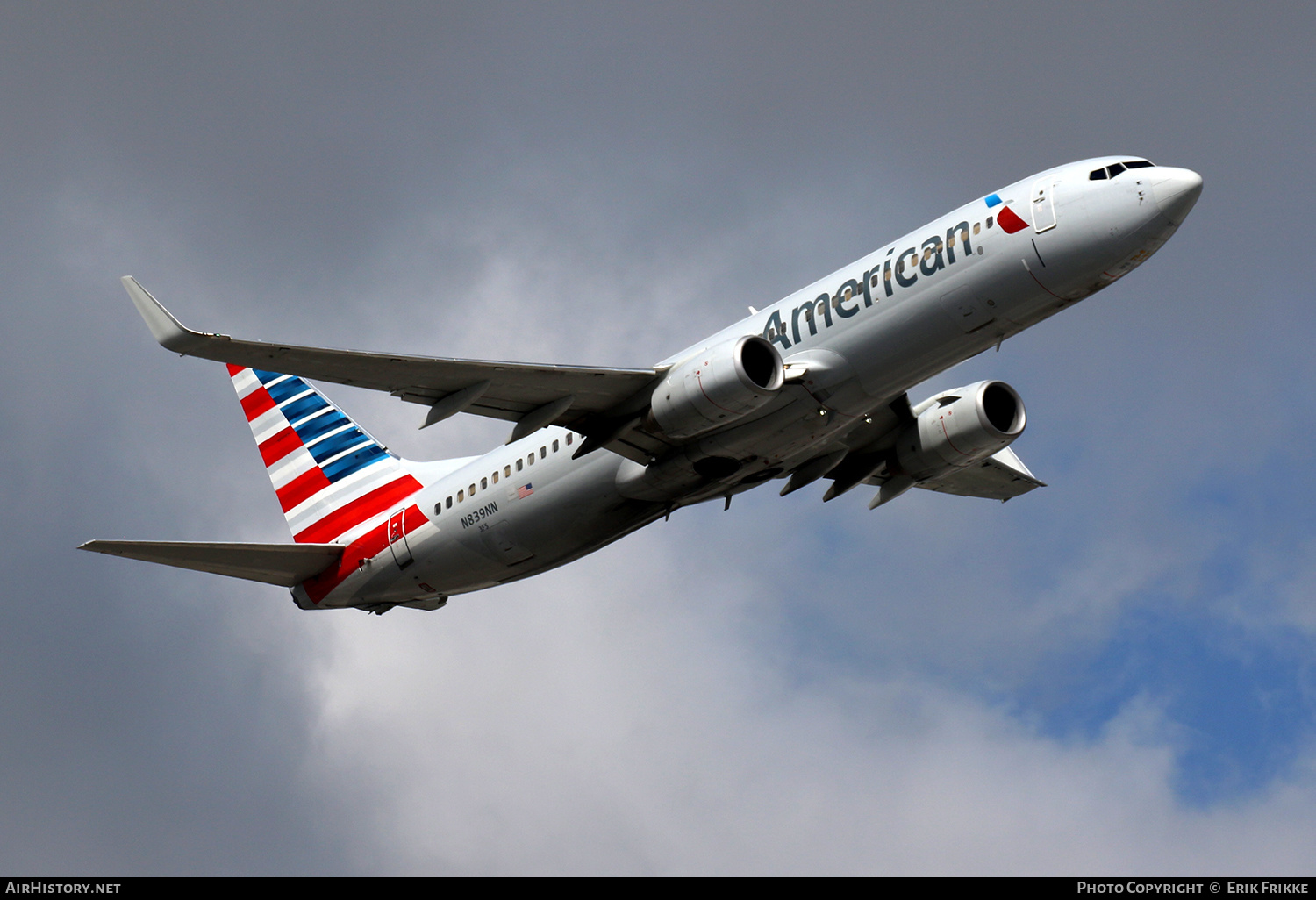 Aircraft Photo of N839NN | Boeing 737-823 | American Airlines | AirHistory.net #446605
