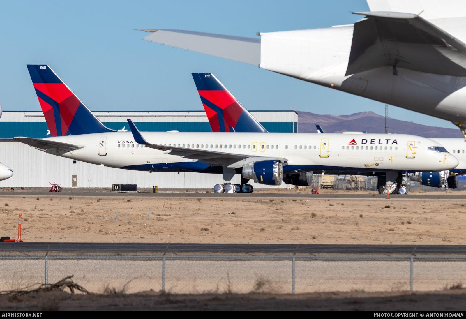 Aircraft Photo of N551NW | Boeing 757-251 | Delta Air Lines | AirHistory.net #446616