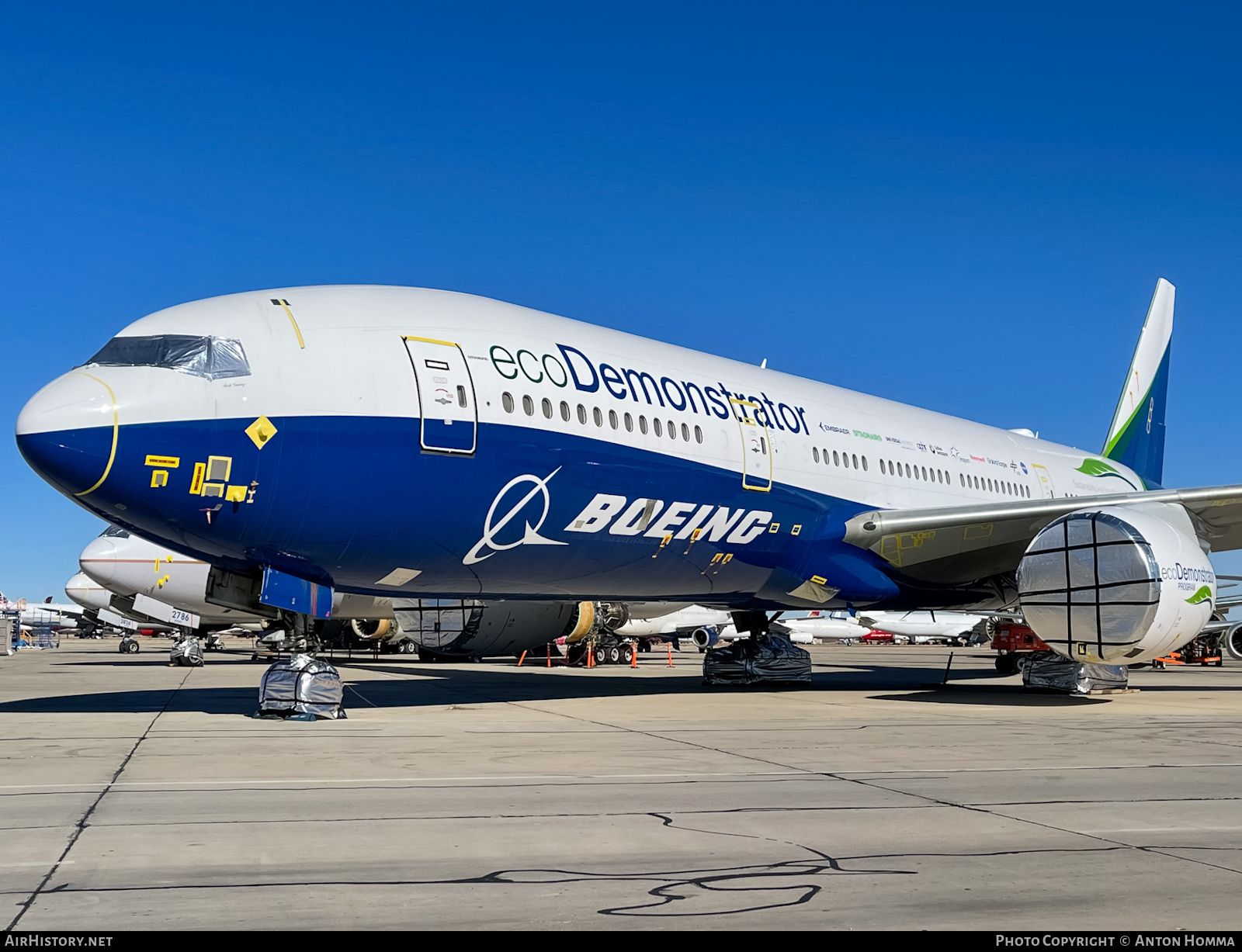 Aircraft Photo of N772ET | Boeing 777-2J6 | Boeing | AirHistory.net #446629