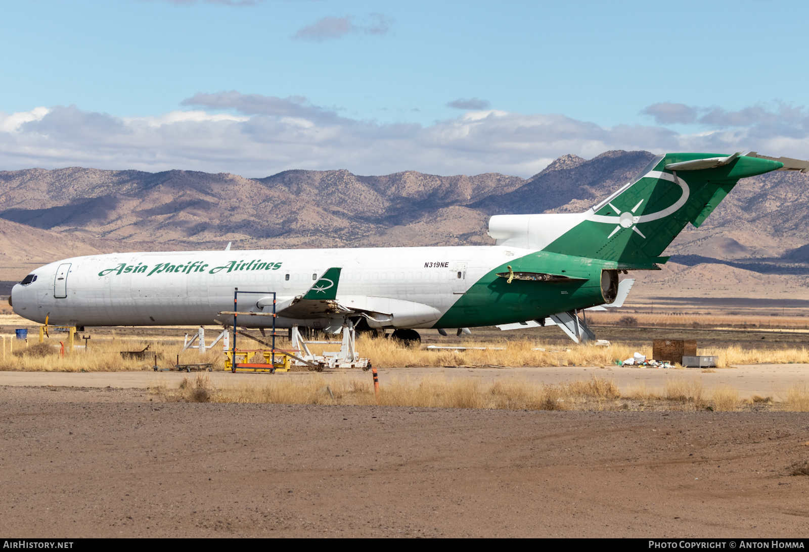 Aircraft Photo of N319NE | Boeing 727-212/Adv(F) | Asia Pacific Airlines | AirHistory.net #446651