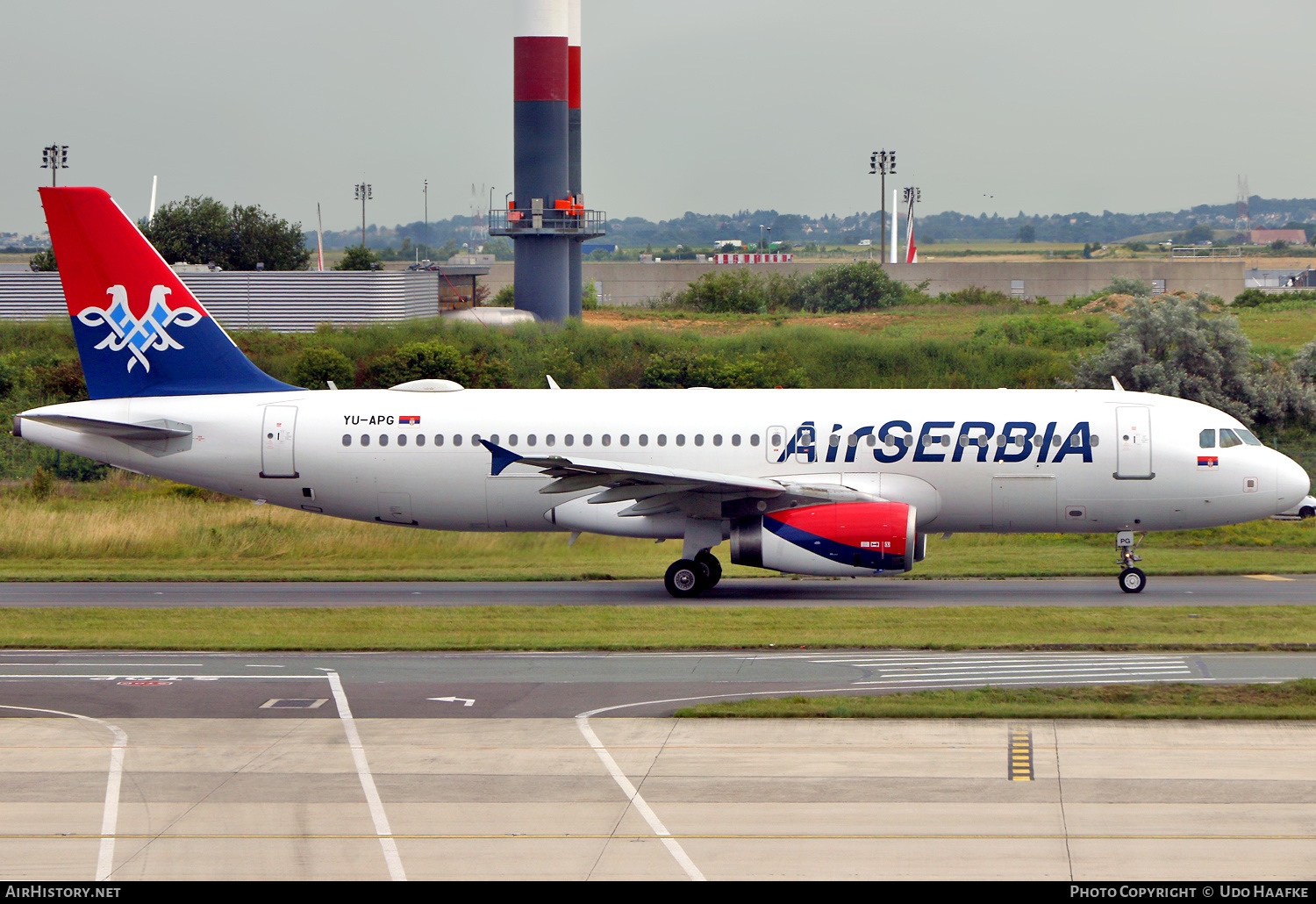 Aircraft Photo of YU-APG | Airbus A320-232 | Air Serbia | AirHistory.net #446668