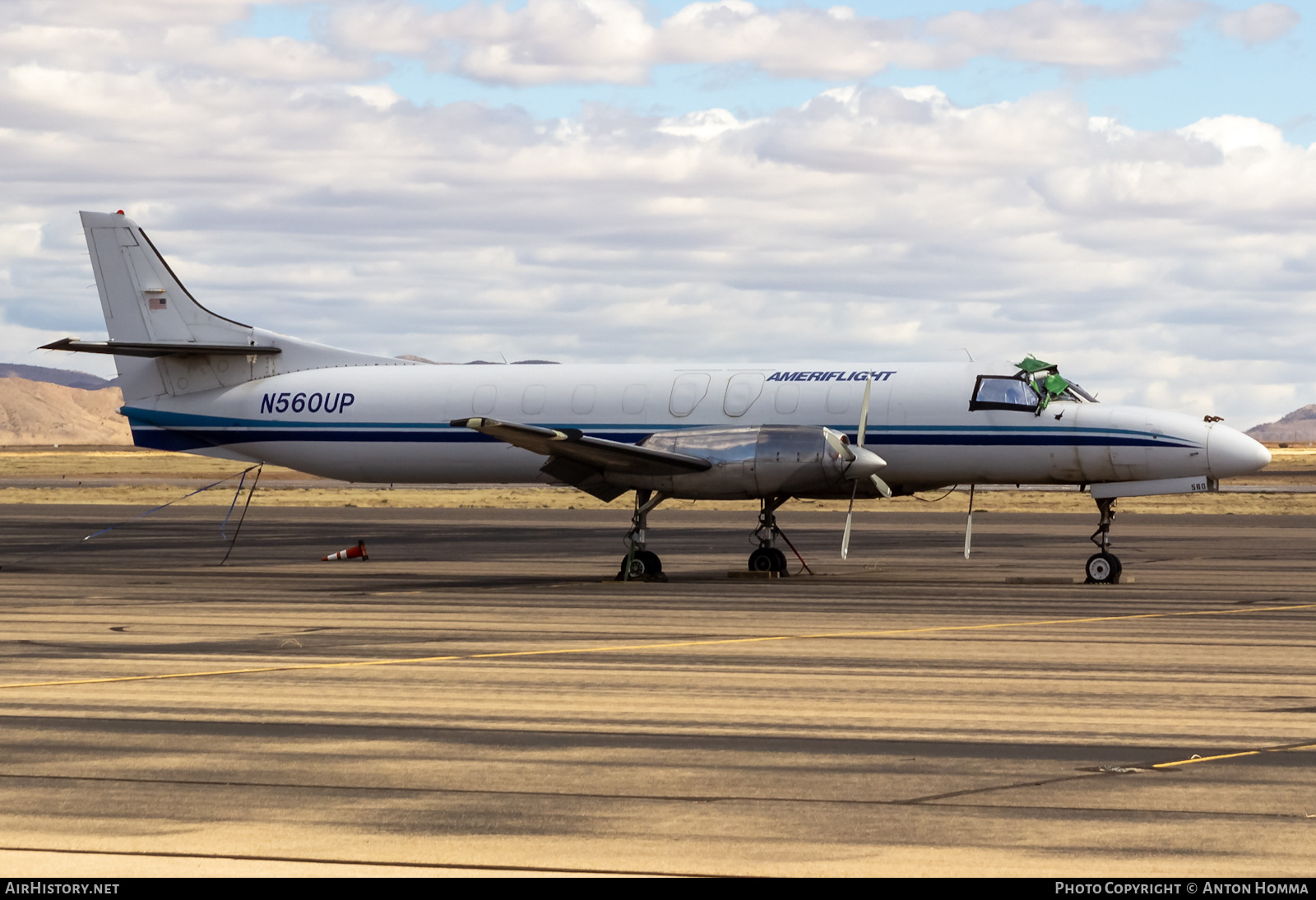 Aircraft Photo of N560UP | Fairchild Swearingen SA-227AT Merlin IVC | Ameriflight | AirHistory.net #446673
