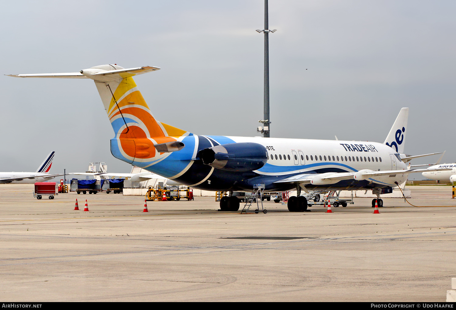 Aircraft Photo of 9A-BTE | Fokker 100 (F28-0100) | Trade Air | AirHistory.net #446678