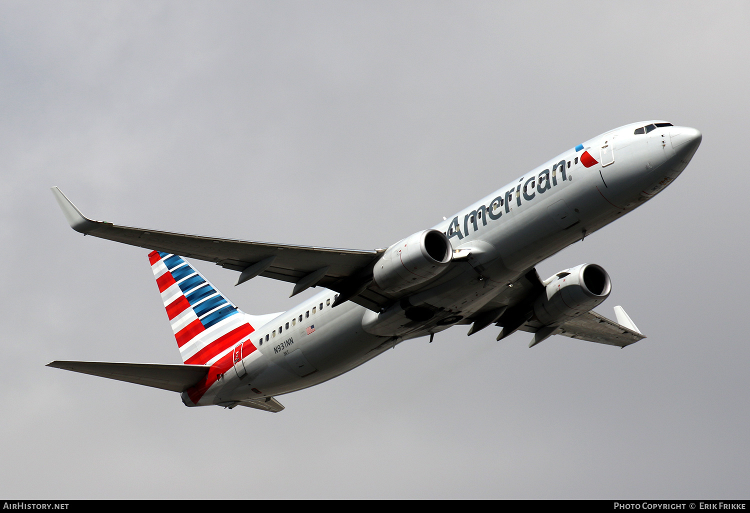 Aircraft Photo of N931NN | Boeing 737-823 | American Airlines | AirHistory.net #446683