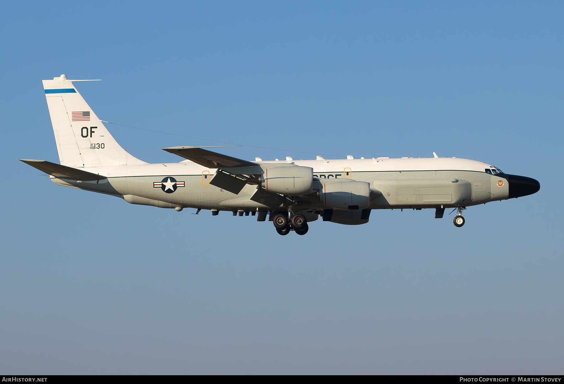 Aircraft Photo of 62-4130 / AF62-130 | Boeing RC-135W | USA - Air Force | AirHistory.net #446686