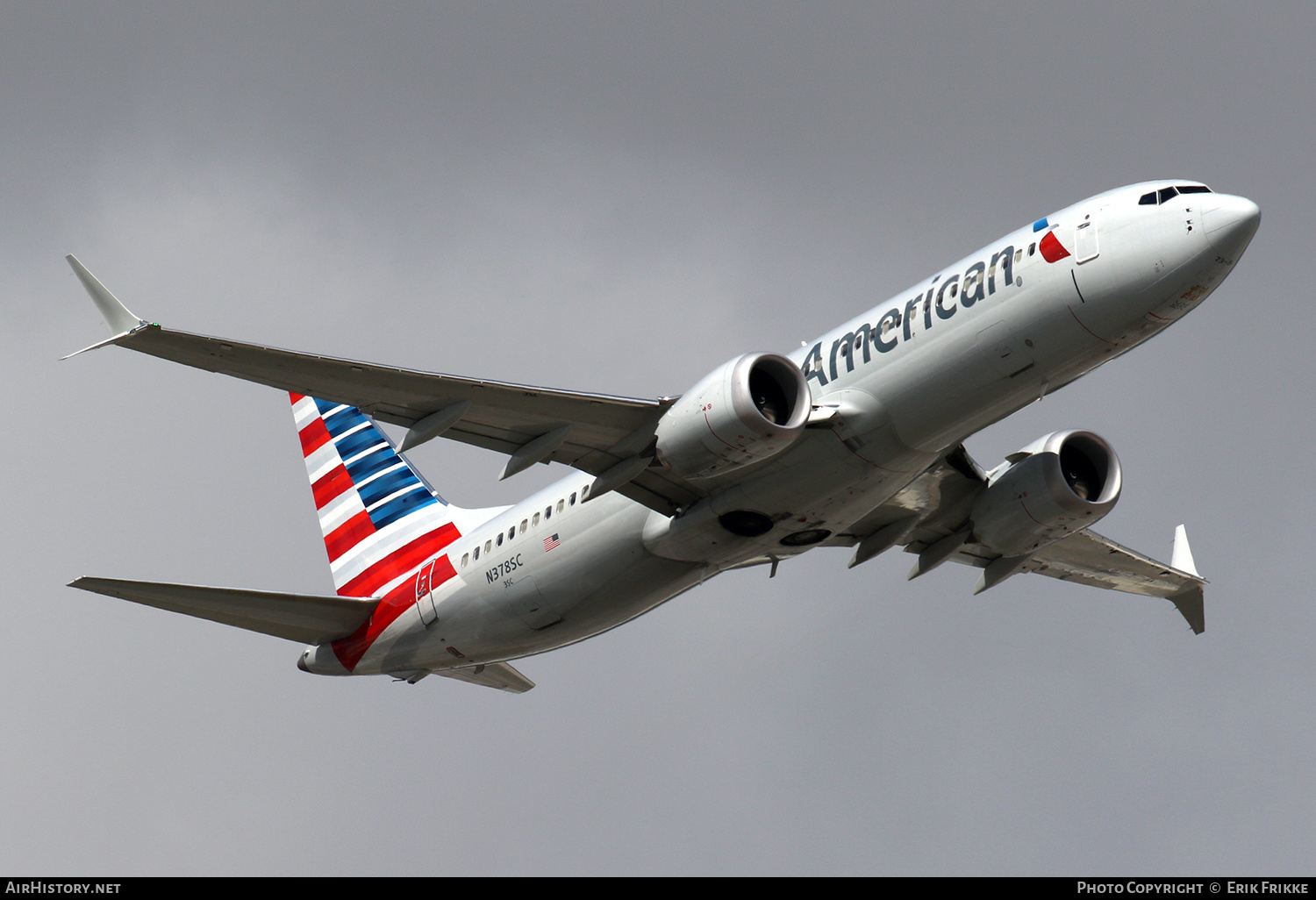 Aircraft Photo of N378SC | Boeing 737-8 Max 8 | American Airlines | AirHistory.net #446691