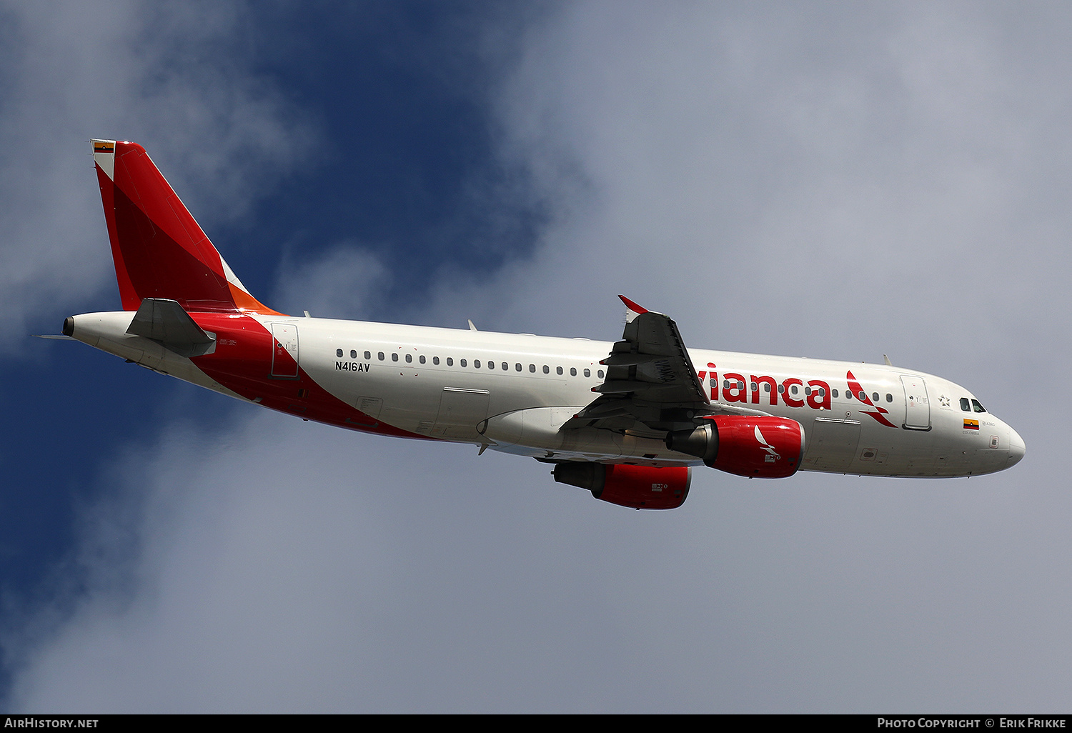 Aircraft Photo of N416AV | Airbus A320-214 | Avianca | AirHistory.net #446718