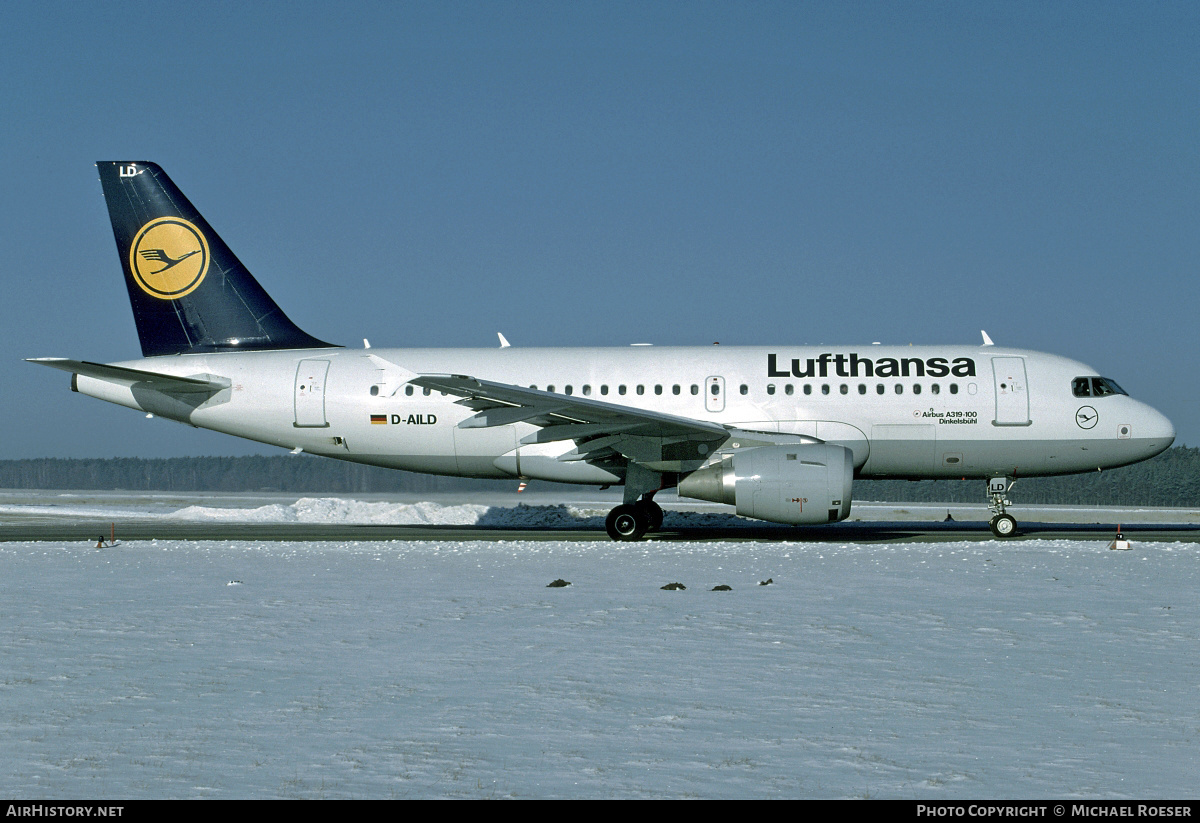 Aircraft Photo of D-AILD | Airbus A319-114 | Lufthansa | AirHistory.net #446729