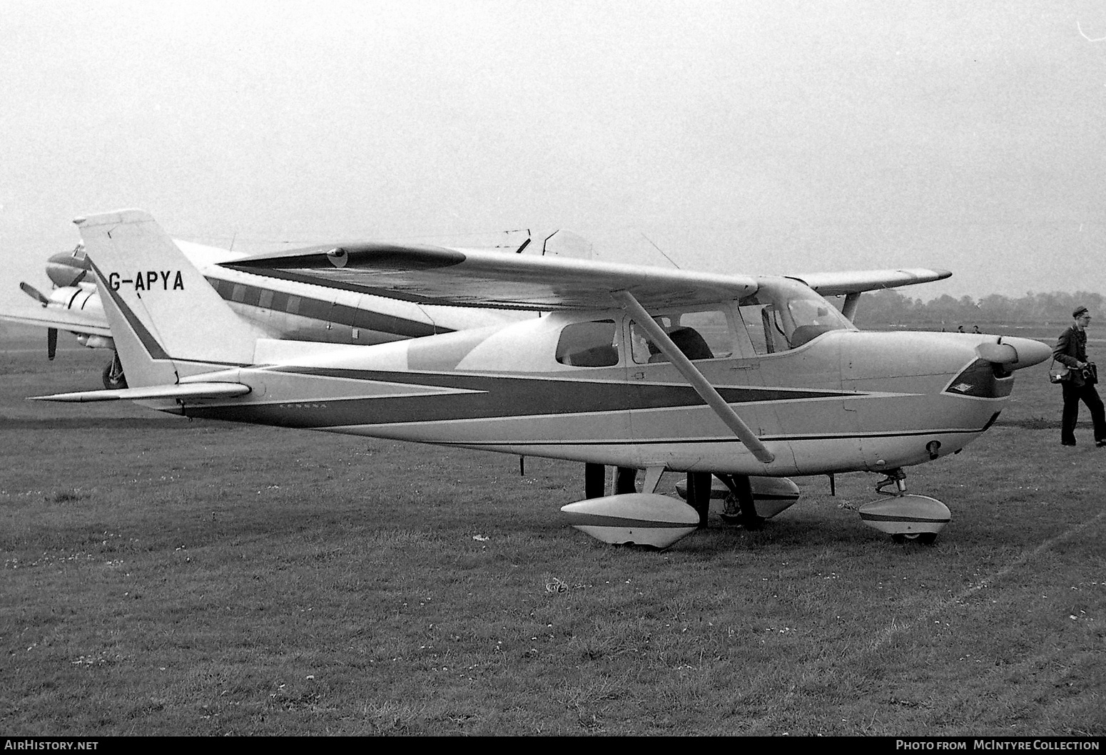 Aircraft Photo of G-APYA | Cessna 175A Skylark | AirHistory.net #446731