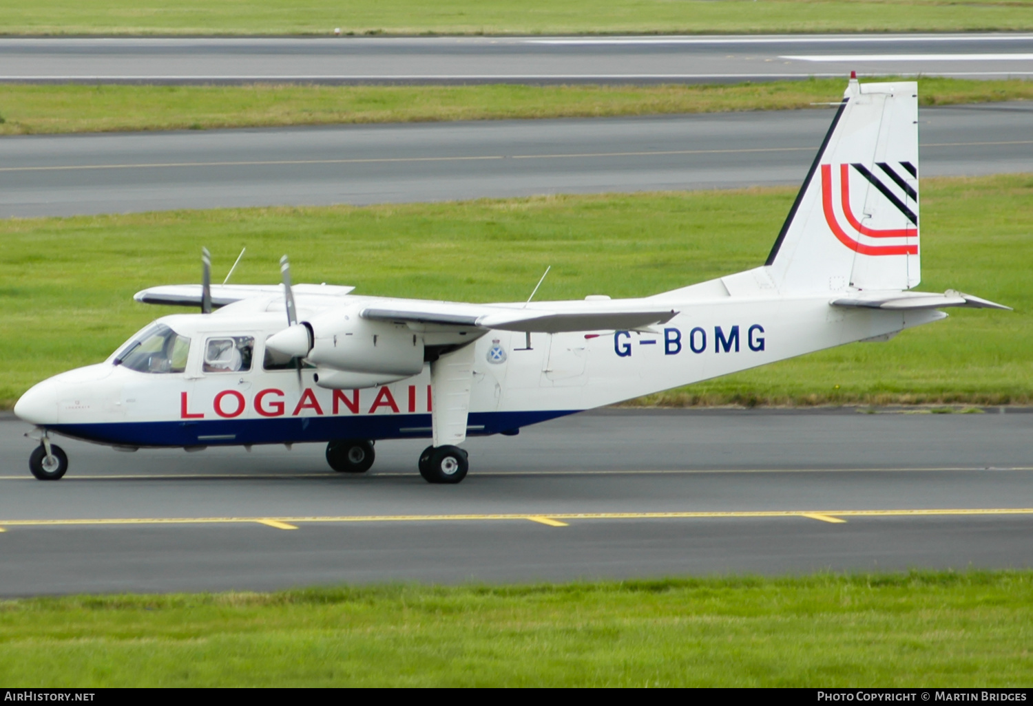 Aircraft Photo of G-BOMG | Pilatus Britten-Norman BN-2B-26 Islander | Loganair | AirHistory.net #446734