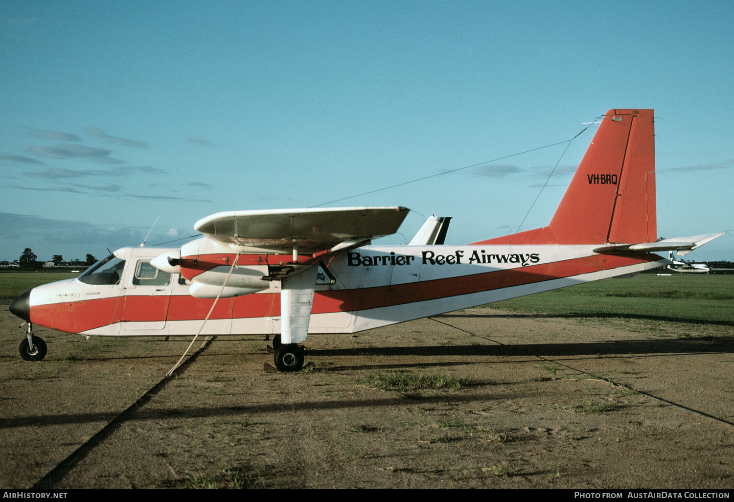 Aircraft Photo of VH-BRQ | Britten-Norman BN-2A-27 Islander | Barrier Reef Airways | AirHistory.net #446741