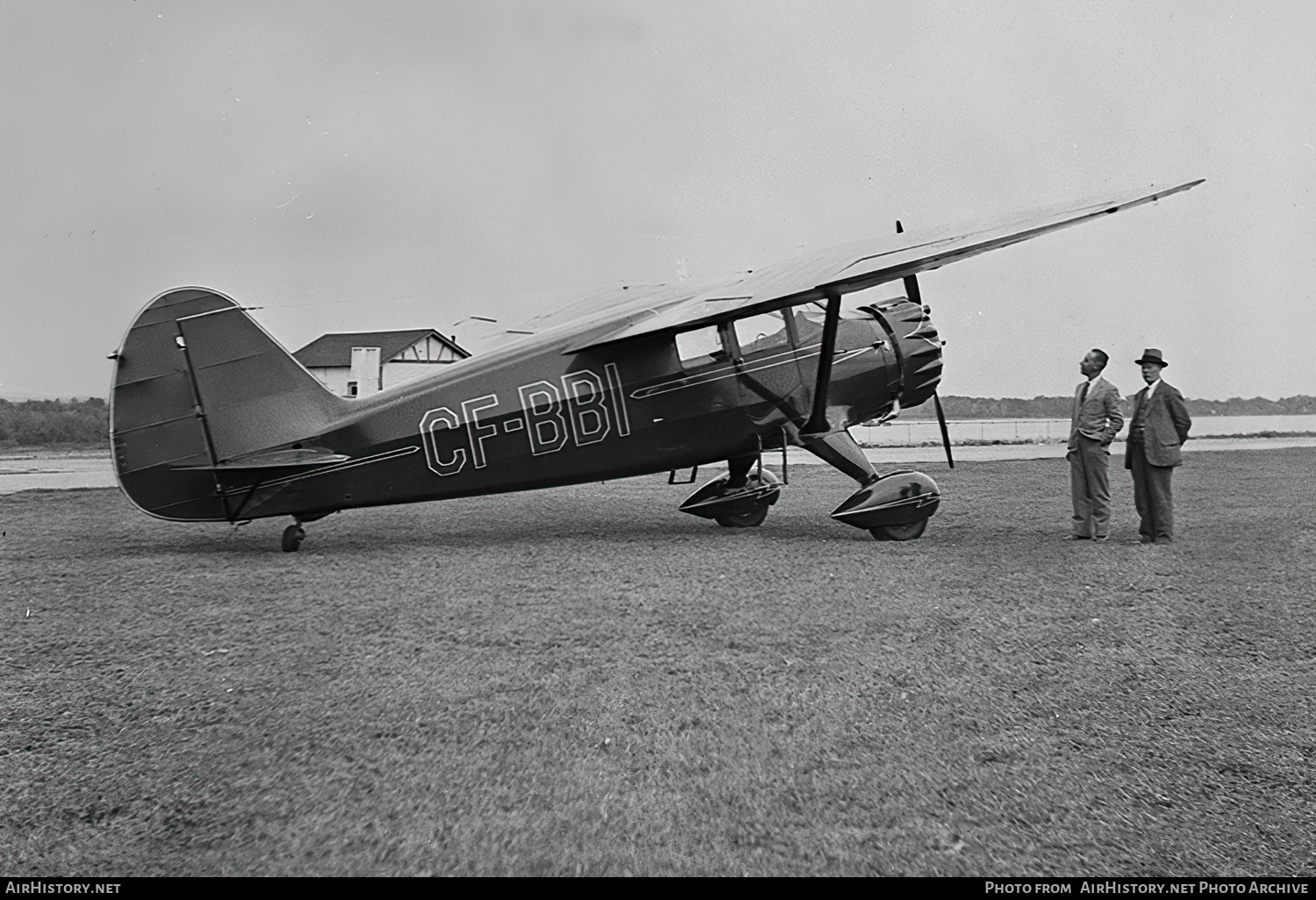 Aircraft Photo of CF-BBI | Stinson SR-8C Reliant | AirHistory.net #446753