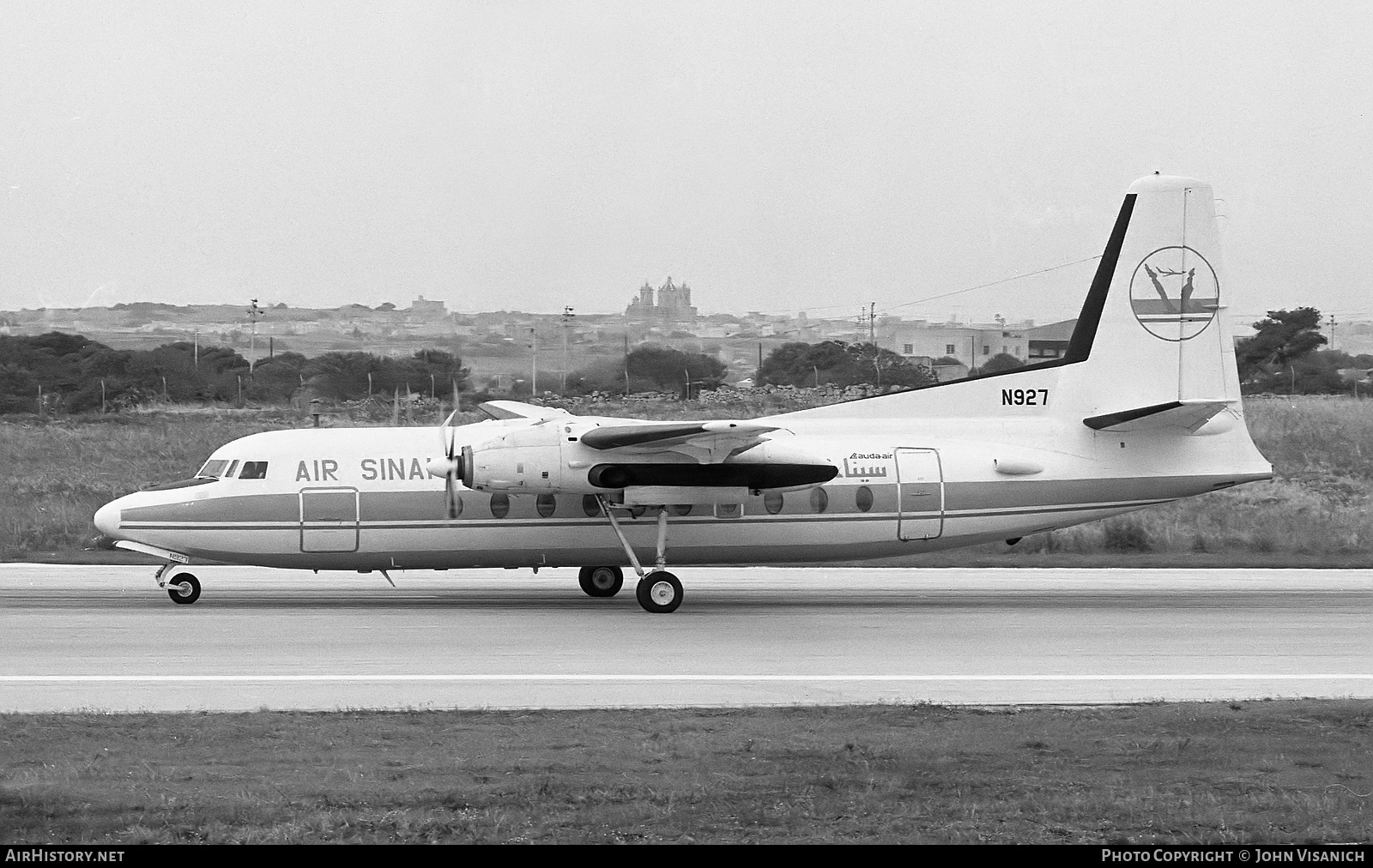 Aircraft Photo of N927 | Fairchild F-27F | Air Sinai | AirHistory.net ...