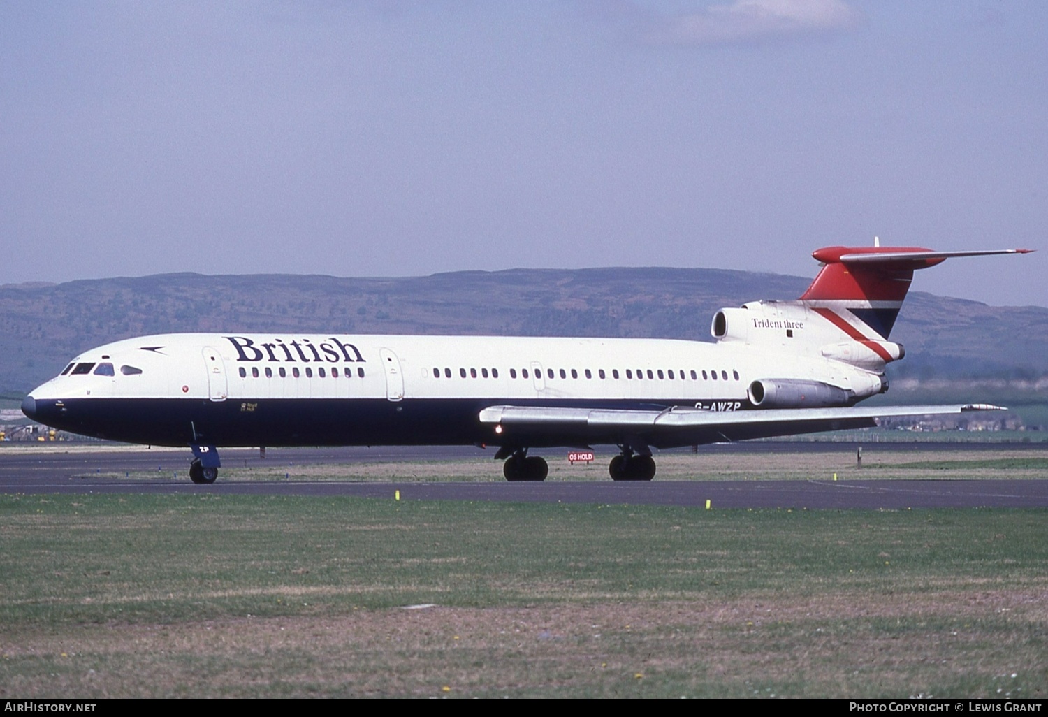 Aircraft Photo of G-AWZP | Hawker Siddeley HS-121 Trident 3B | British Airways | AirHistory.net #446781
