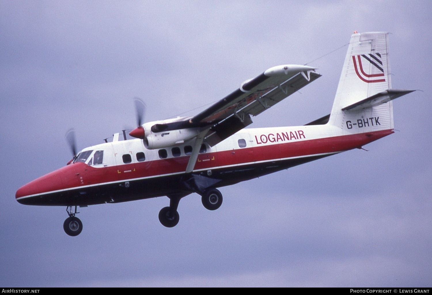 Aircraft Photo of G-BHTK | De Havilland Canada DHC-6-310 Twin Otter | Loganair | AirHistory.net #446782