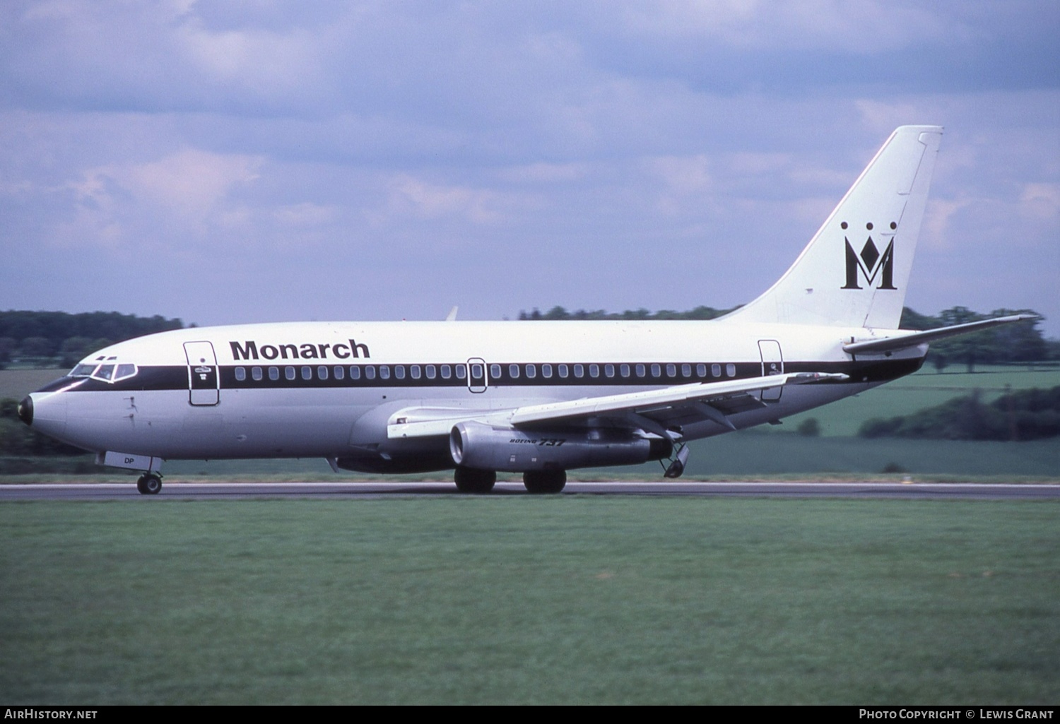Aircraft Photo of G-DGDP | Boeing 737-2T7/Adv | Monarch Airlines | AirHistory.net #446787