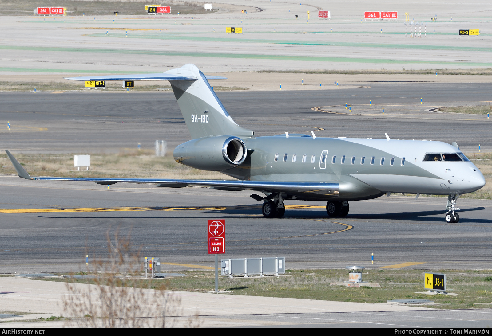 Aircraft Photo of 9H-IBD | Bombardier Global 5000 (BD-700-1A11) | AirHistory.net #446793