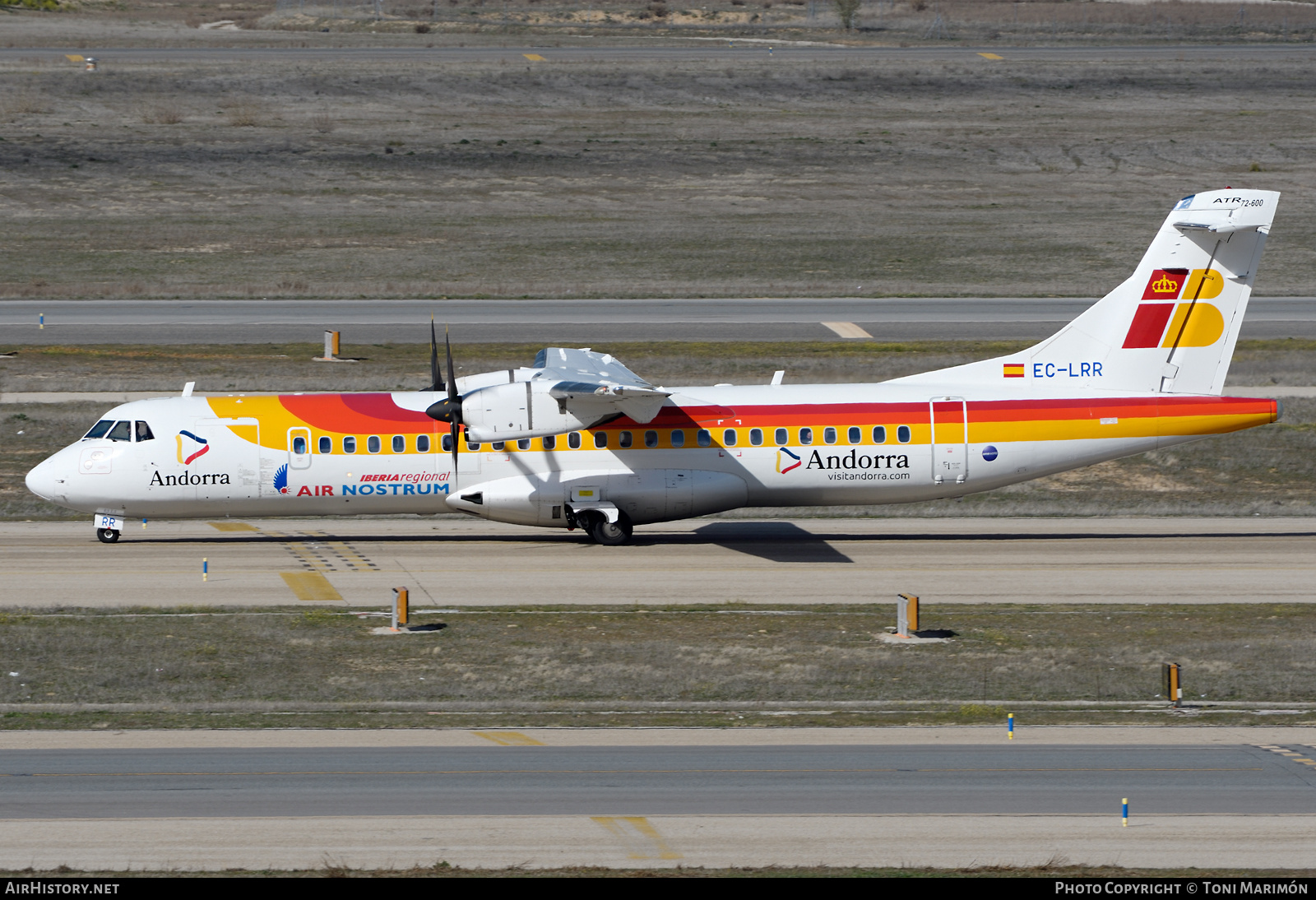 Aircraft Photo of EC-LRR | ATR ATR-72-600 (ATR-72-212A) | Air Nostrum | AirHistory.net #446794