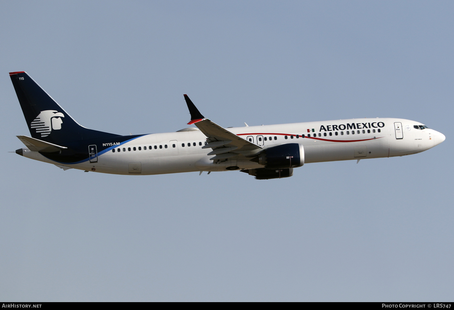 Aircraft Photo of N115AM | Boeing 737-9 Max 9 | AeroMéxico | AirHistory.net #446801