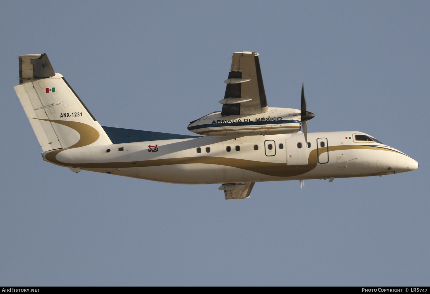 Aircraft Photo of ANX-1231 | Bombardier DHC-8-202Q Dash 8 | Mexico - Navy | AirHistory.net #446808