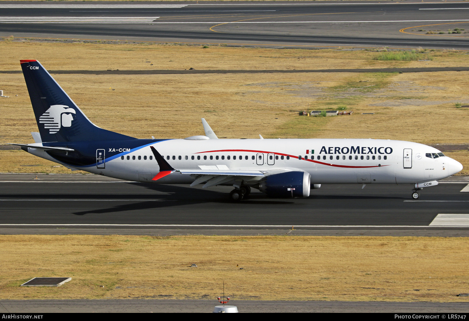 Aircraft Photo of XA-CCM | Boeing 737-8 Max 8 | AeroMéxico | AirHistory.net #446817