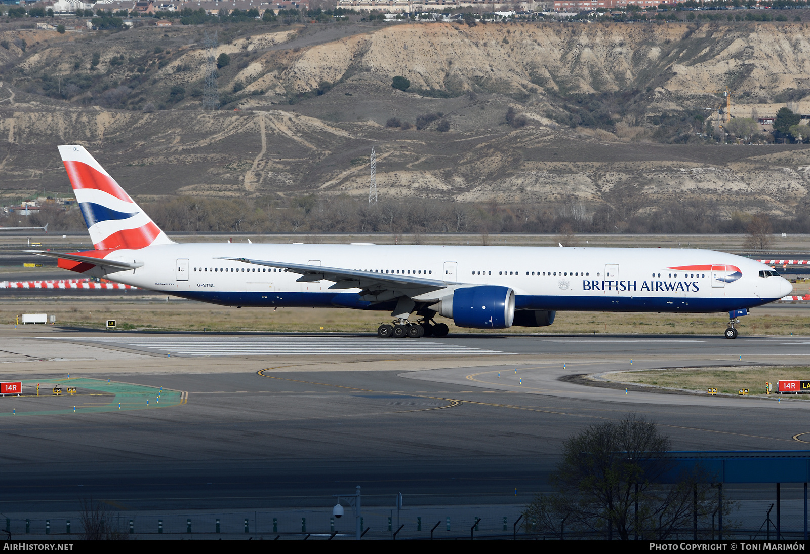 Aircraft Photo of G-STBL | Boeing 777-336/ER | British Airways | AirHistory.net #446827