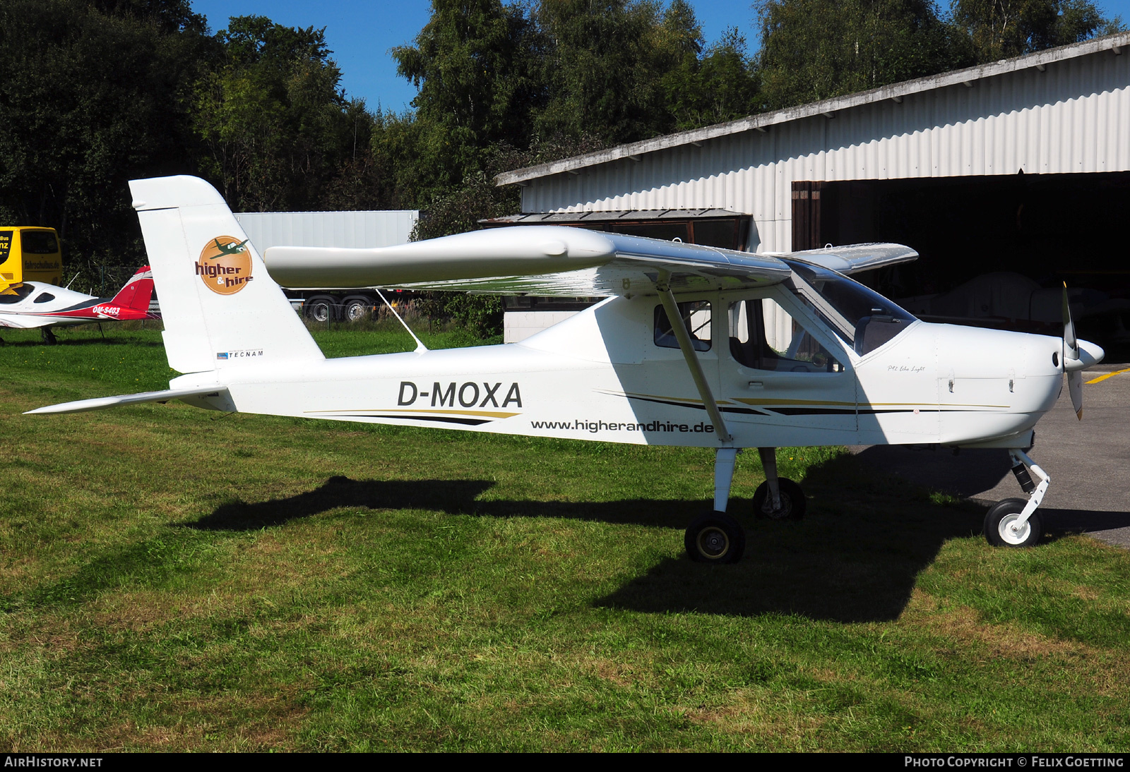 Aircraft Photo of D-MOXA | Tecnam P-92 Echo Light | Higher & Hire | AirHistory.net #446830
