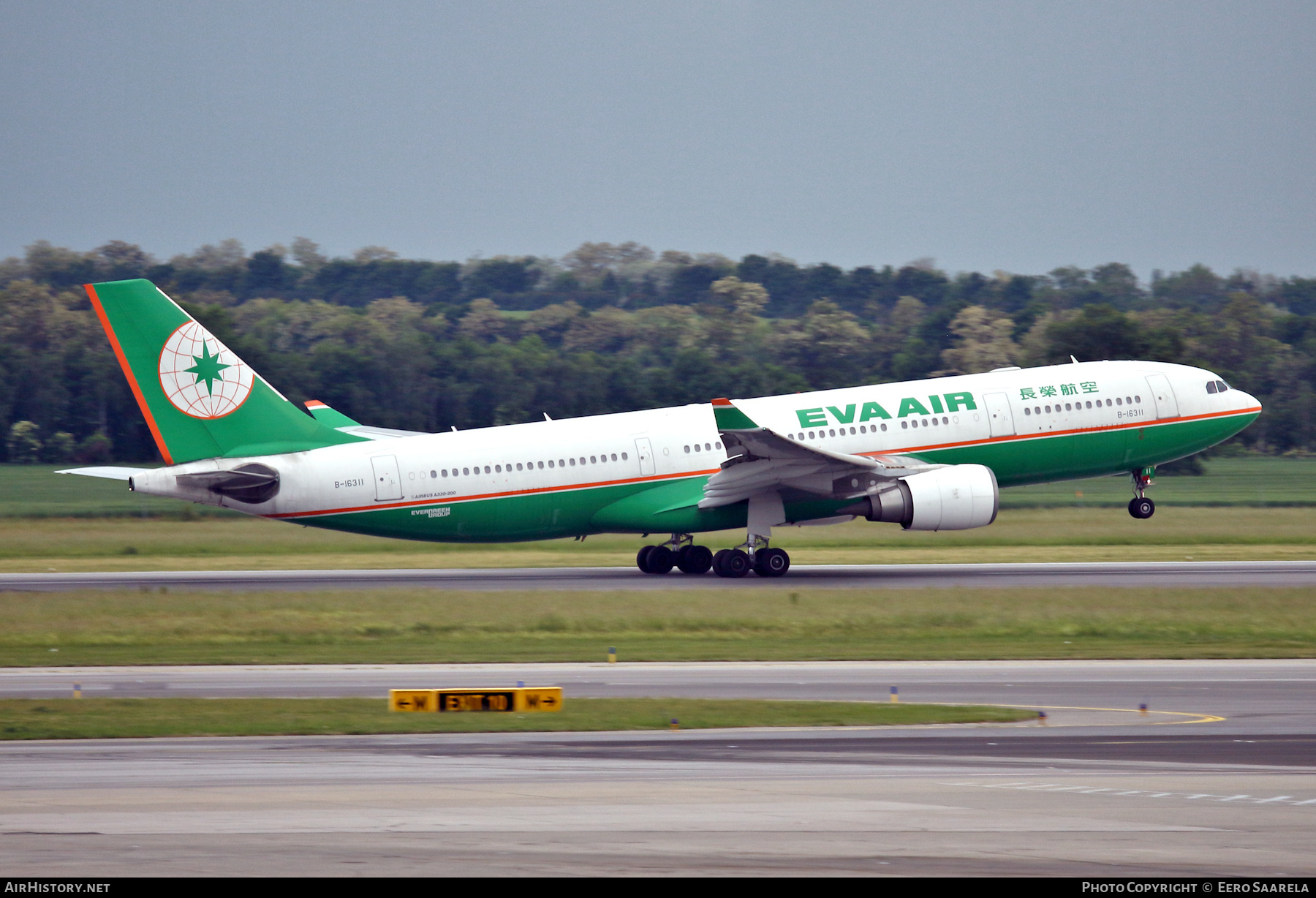 Aircraft Photo of B-16311 | Airbus A330-203 | EVA Air | AirHistory.net #446833