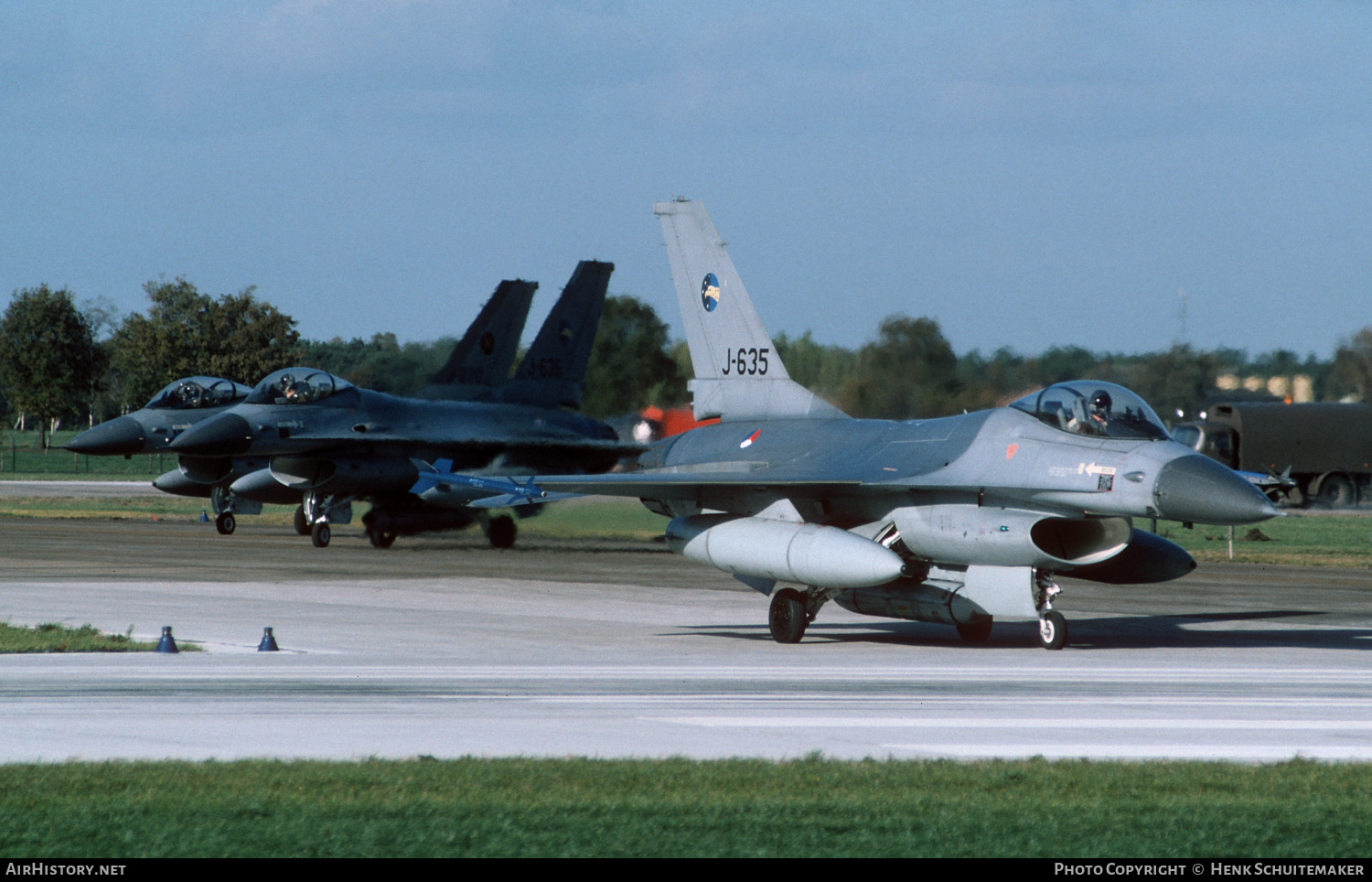 Aircraft Photo of J-635 | General Dynamics F-16A Fighting Falcon | Netherlands - Air Force | AirHistory.net #446845