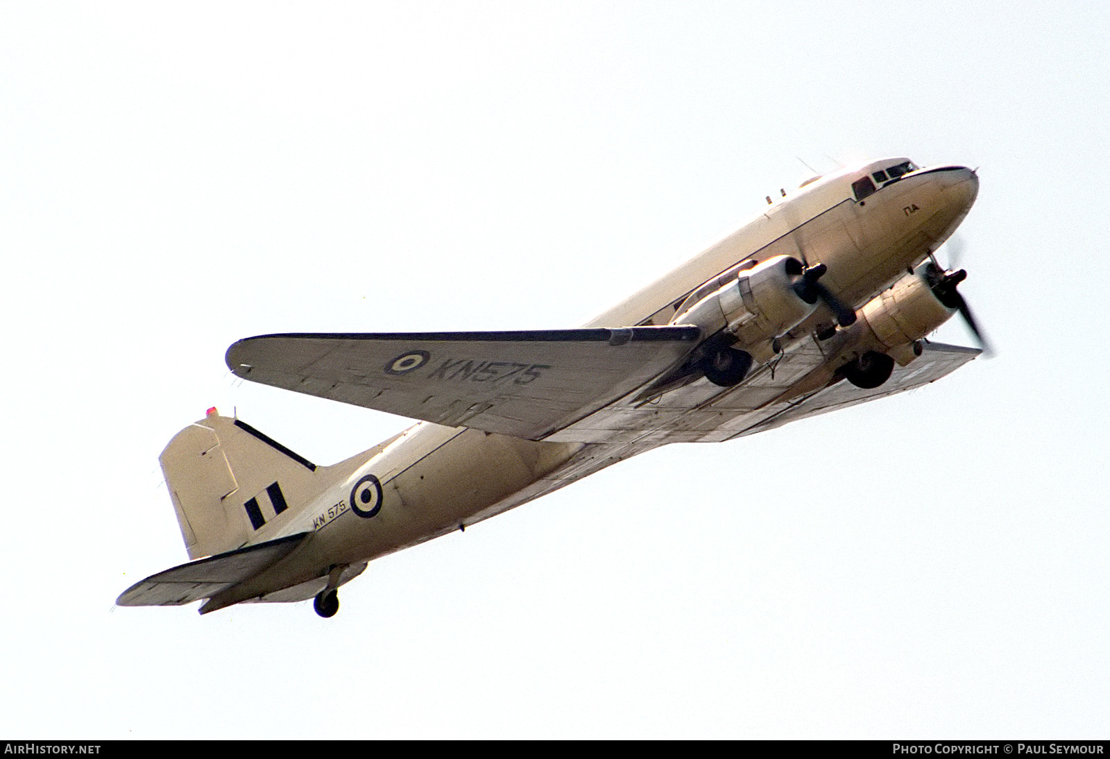 Aircraft Photo of KN575 | Douglas C-47B Skytrain | Greece - Air Force | AirHistory.net #446858