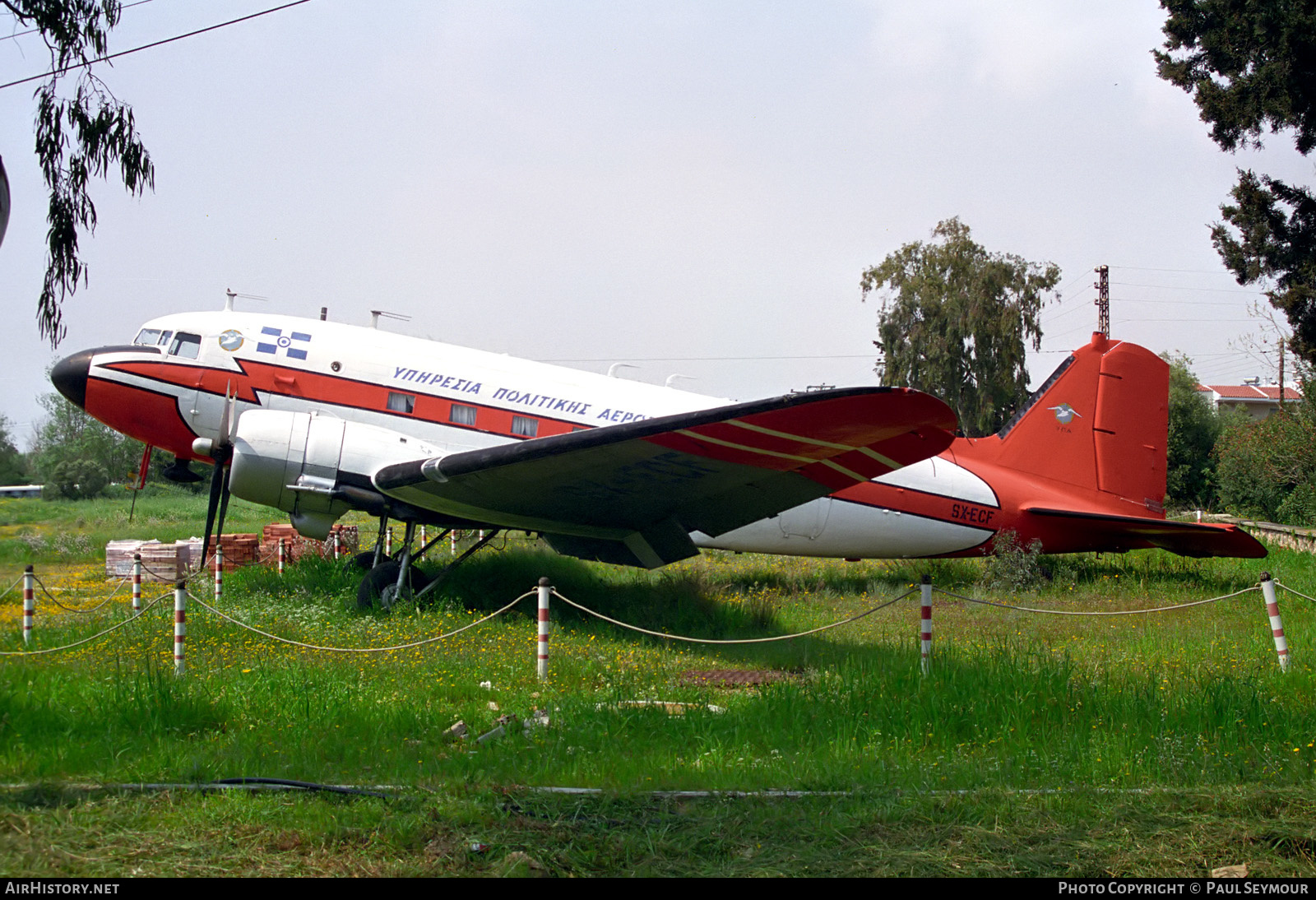 Aircraft Photo of SX-ECF | Douglas TC-47J Skytrain | Ypiresia Politikis Aeroporias - Hellenic C.A.A. | AirHistory.net #446859