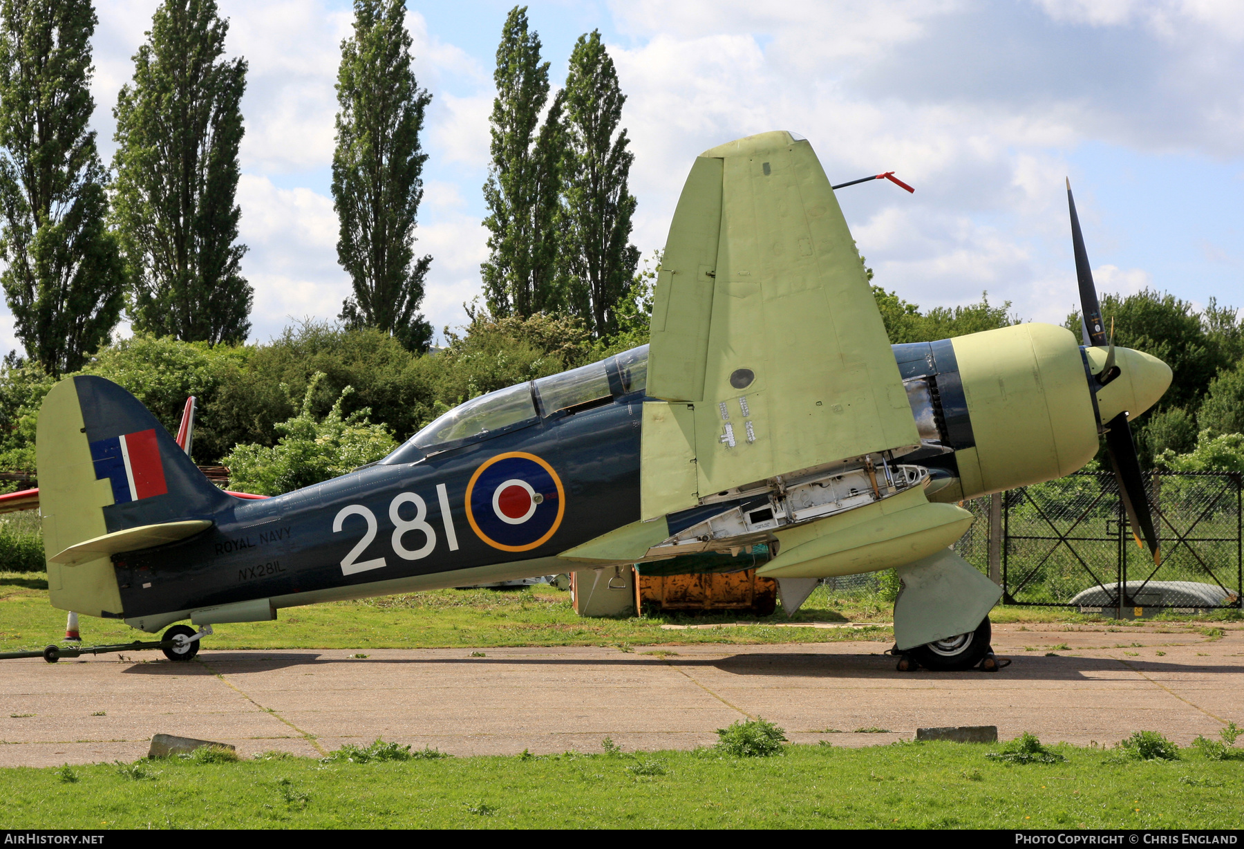 Aircraft Photo of G-RNHF / NX281L | Hawker Sea Fury T20 | UK - Navy | AirHistory.net #446866