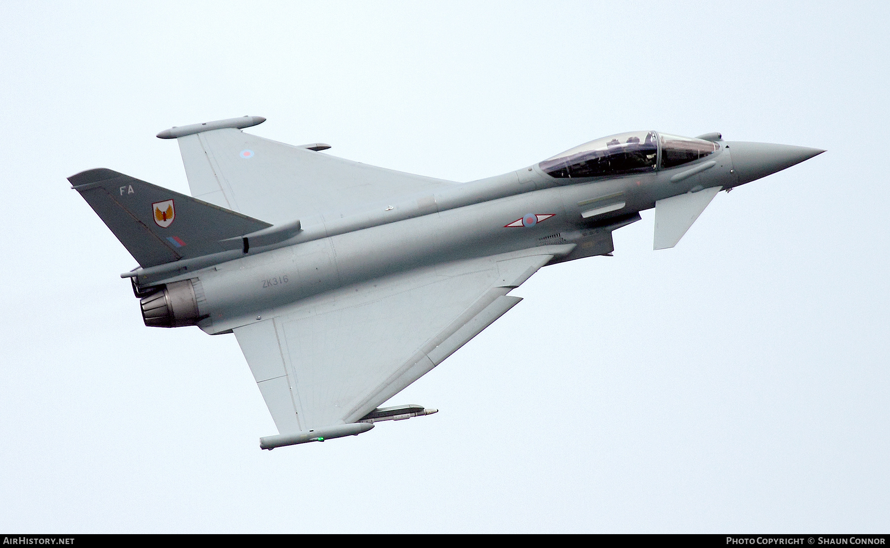 Aircraft Photo of ZK316 | Eurofighter EF-2000 Typhoon FGR4 | UK - Air Force | AirHistory.net #446876