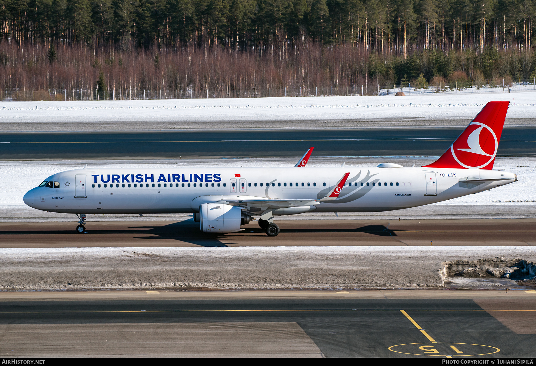 Aircraft Photo of TC-LSK | Airbus A321-271NX | Turkish Airlines | AirHistory.net #446894