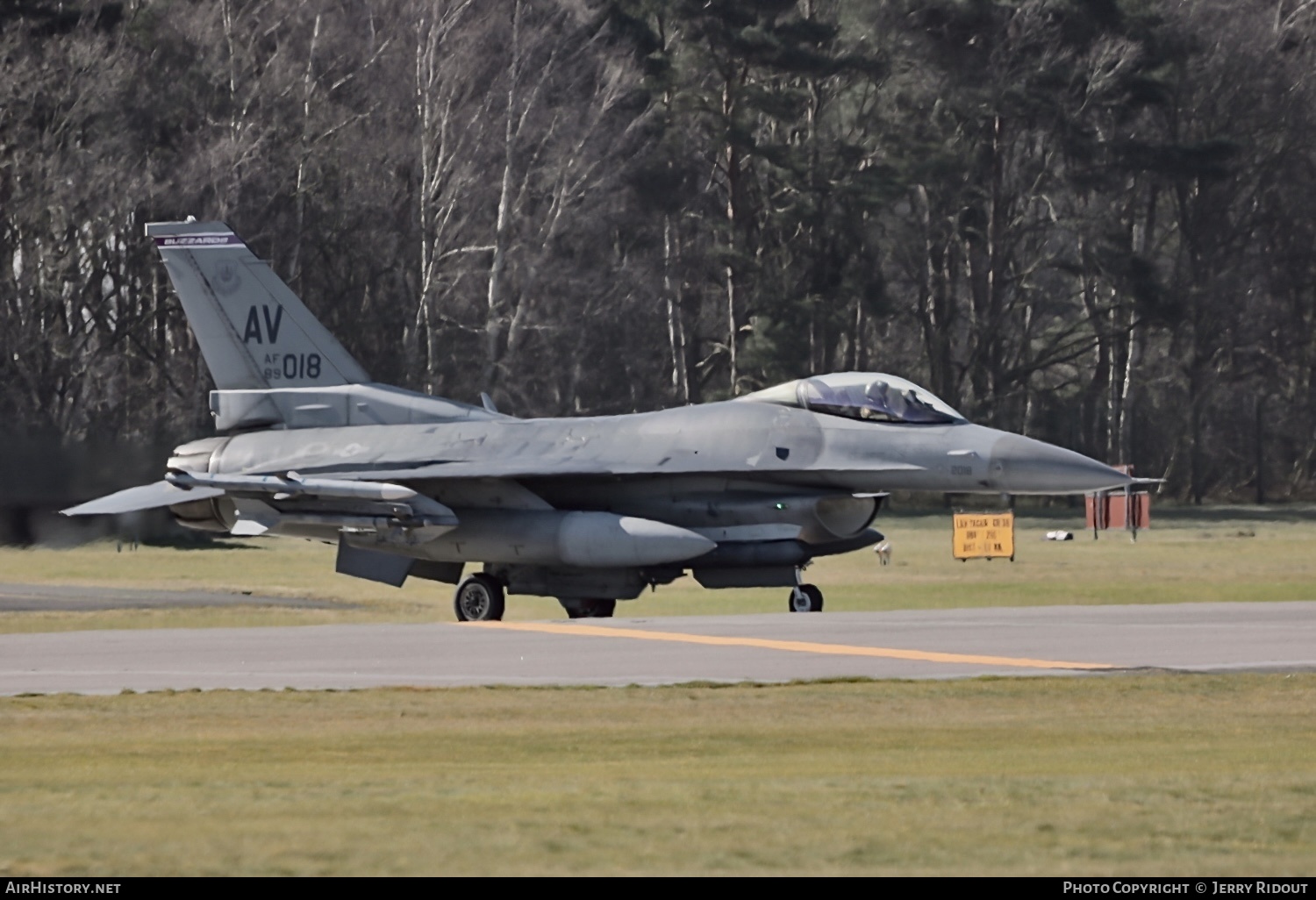 Aircraft Photo of 89-2018 / AF89-018 | Lockheed Martin F-16CM Fighting Falcon | USA - Air Force | AirHistory.net #446905