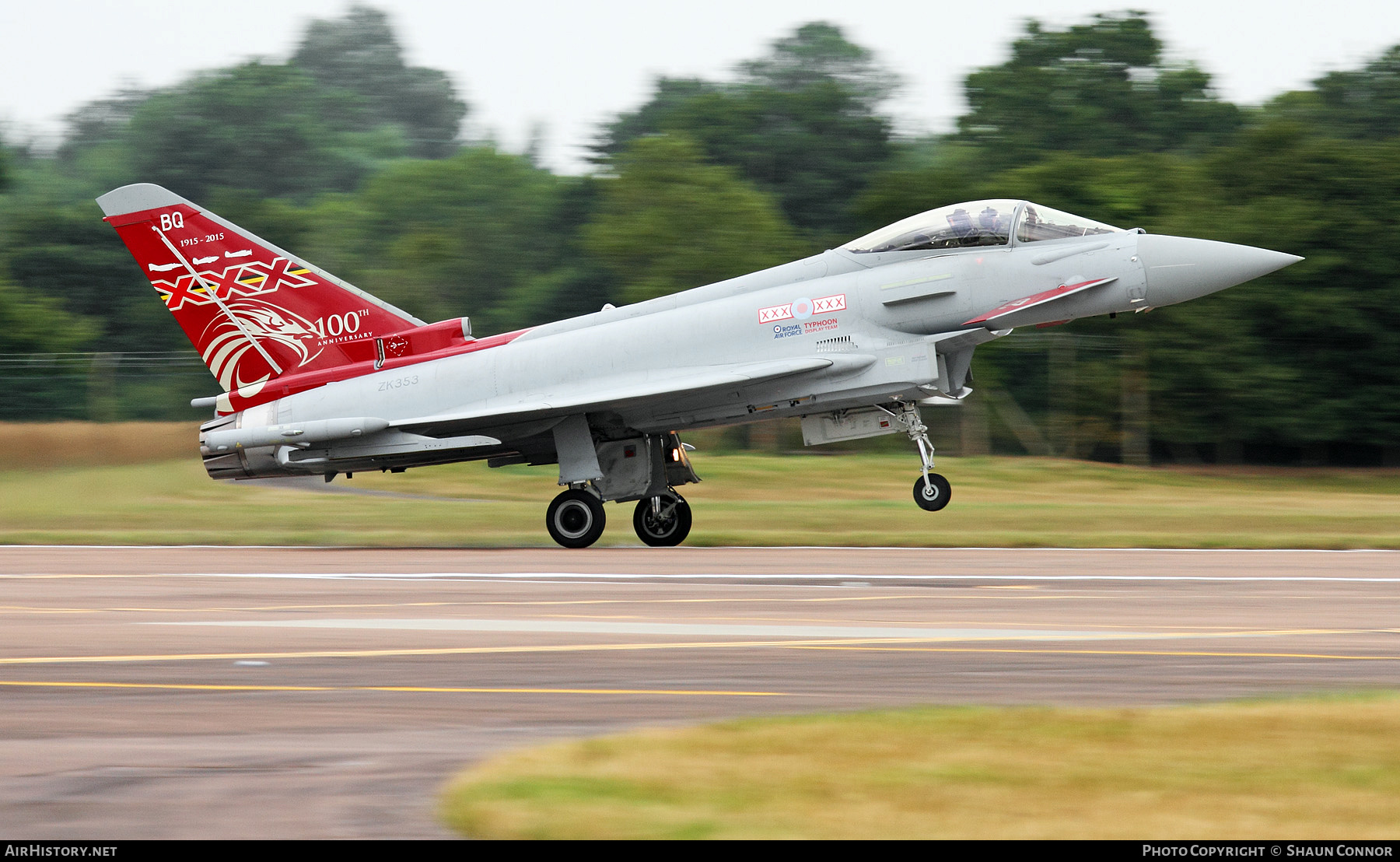 Aircraft Photo of ZK353 | Eurofighter EF-2000 Typhoon FGR4 | UK - Air Force | AirHistory.net #446927