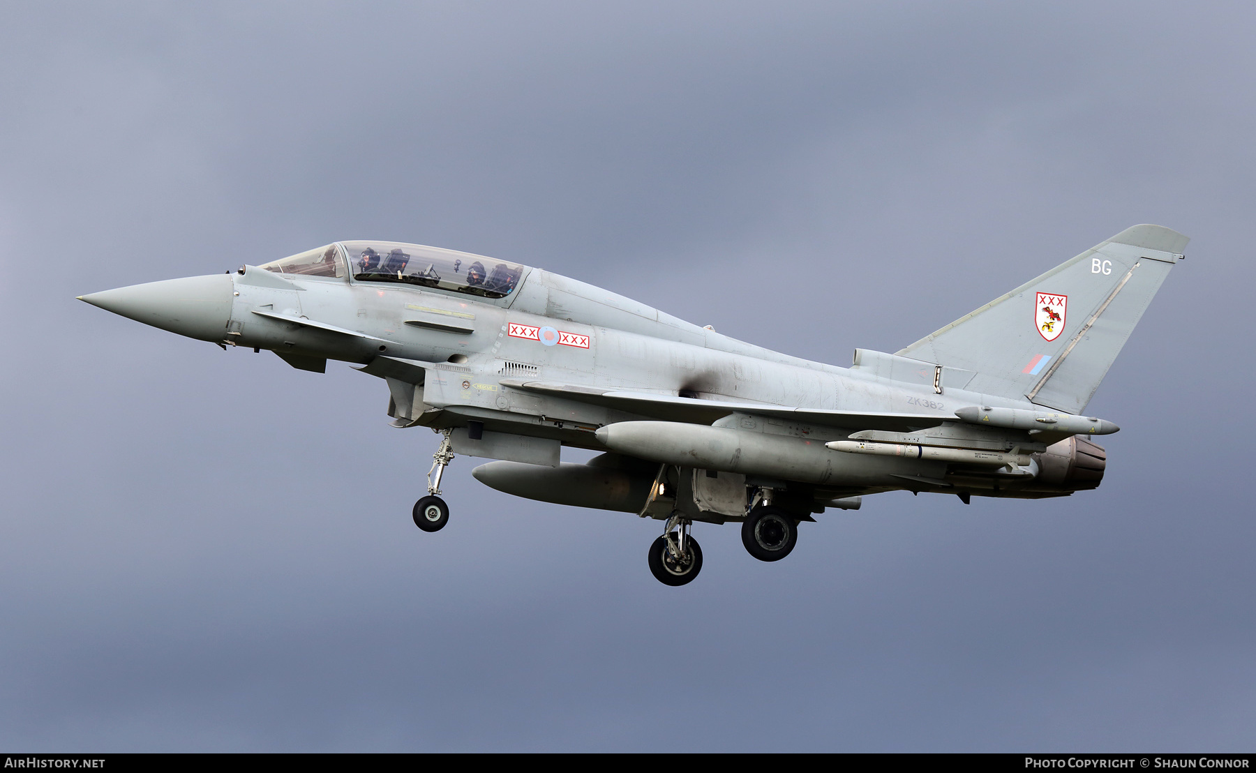 Aircraft Photo of ZK382 | Eurofighter EF-2000 Typhoon T3 | UK - Air Force | AirHistory.net #446948