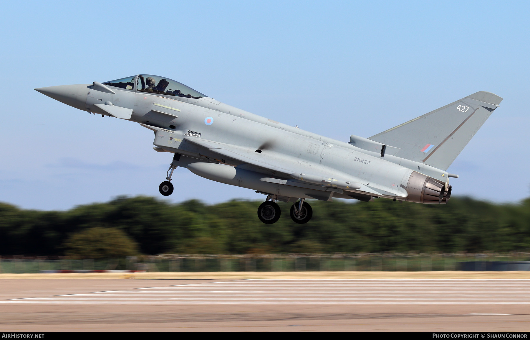Aircraft Photo of ZK427 | Eurofighter EF-2000 Typhoon FGR4 | UK - Air Force | AirHistory.net #446951
