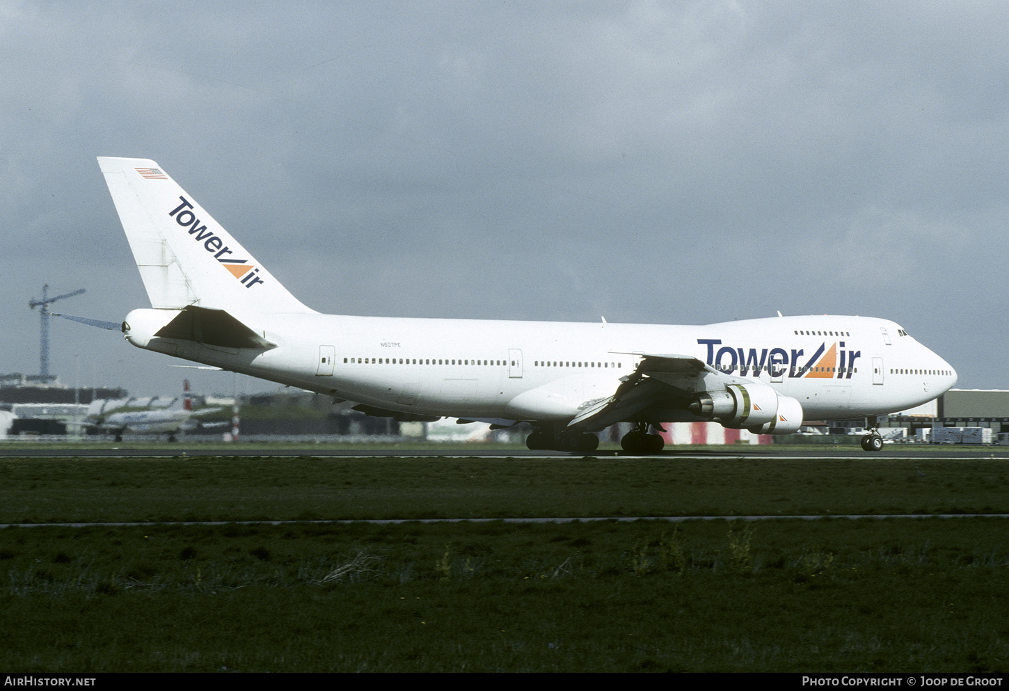 Aircraft Photo of N607PE | Boeing 747-238B | Tower Air | AirHistory.net #446952