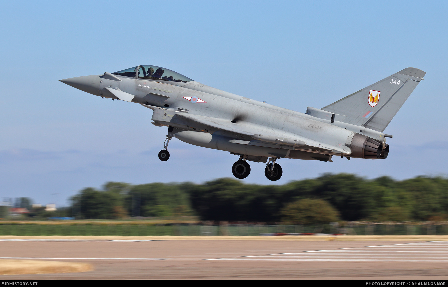 Aircraft Photo of ZK344 | Eurofighter EF-2000 Typhoon FGR4 | UK - Air Force | AirHistory.net #446960