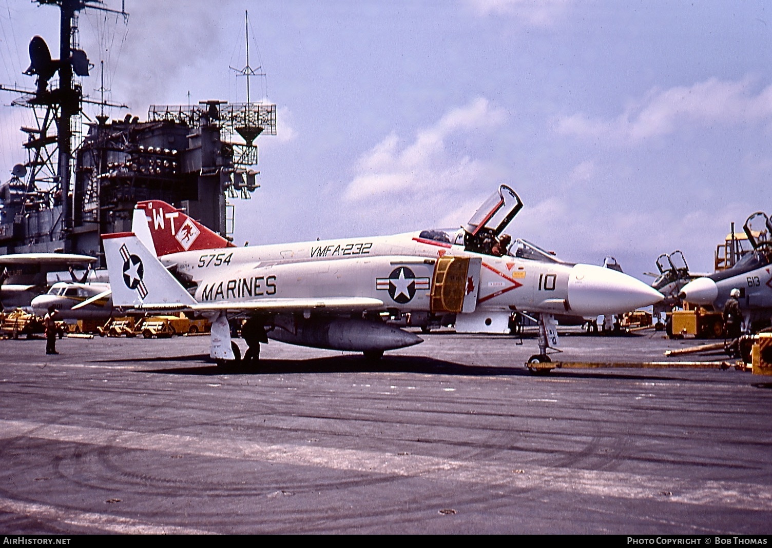Aircraft Photo of 155754 / 5754 | McDonnell Douglas F-4J Phantom II | USA - Marines | AirHistory.net #446963