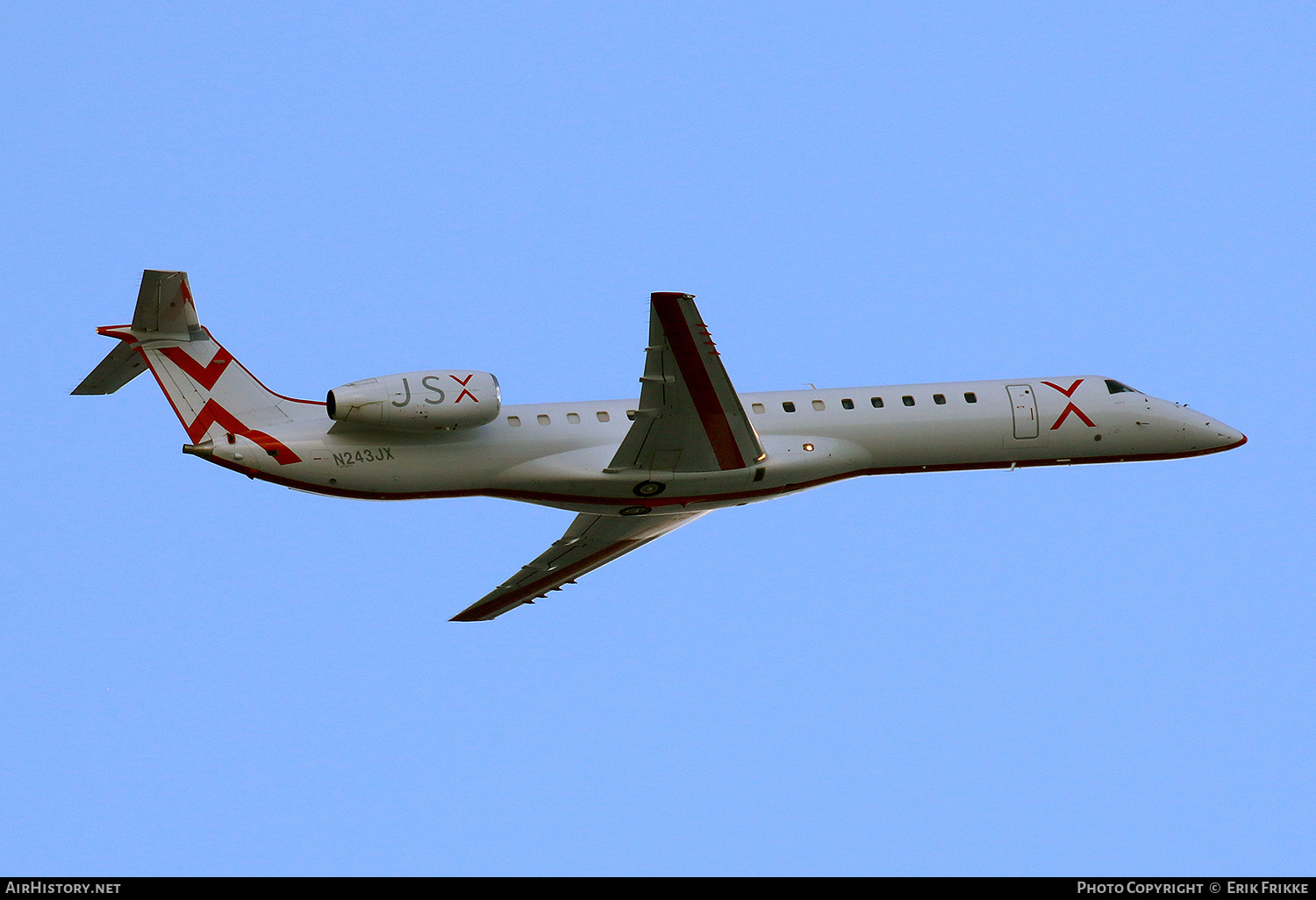 Aircraft Photo of N243JX | Embraer ERJ-145LR (EMB-145LR) | JetSuiteX - JSX | AirHistory.net #446969