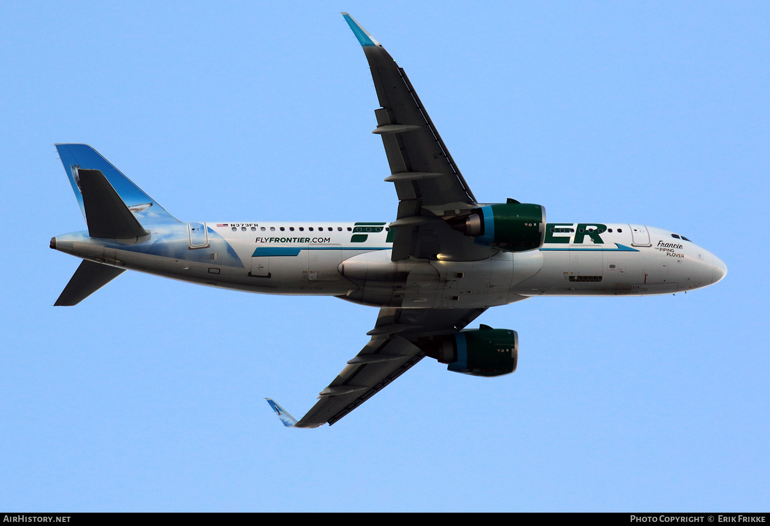 Aircraft Photo of N373FR | Airbus A320-251N | Frontier Airlines | AirHistory.net #446973