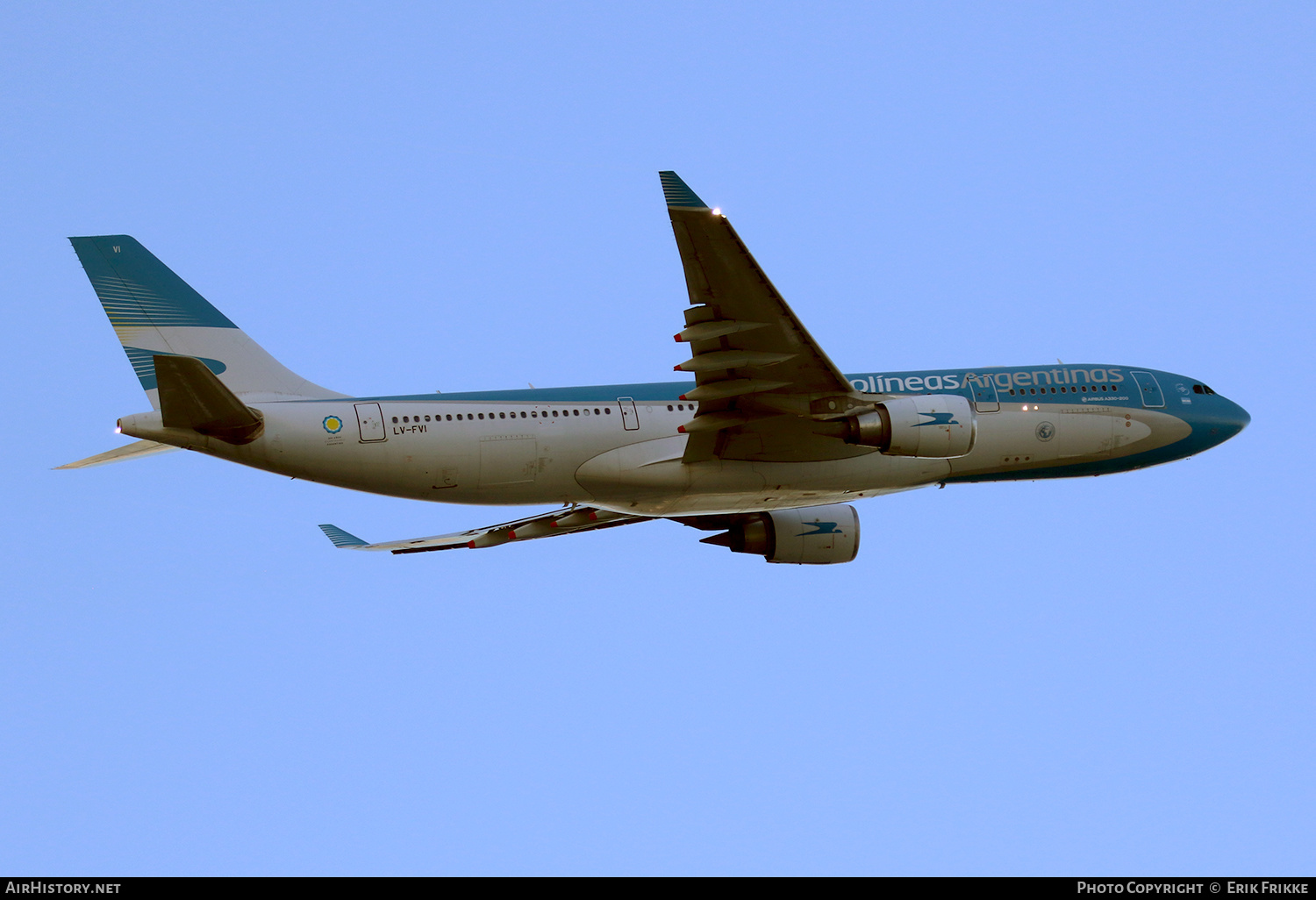 Aircraft Photo of LV-FVI | Airbus A330-202 | Aerolíneas Argentinas | AirHistory.net #446975