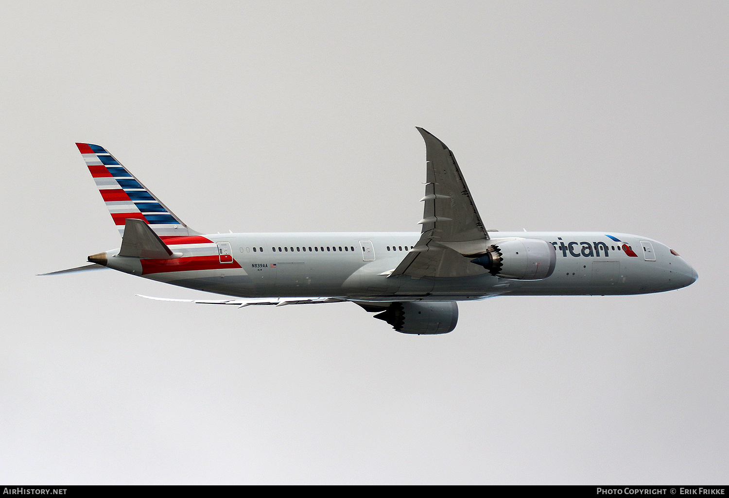 Aircraft Photo of N839AA | Boeing 787-9 Dreamliner | American Airlines | AirHistory.net #446983
