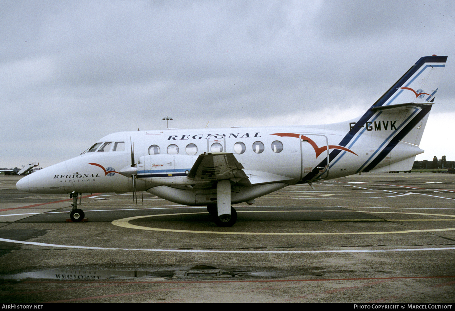 Aircraft Photo of F-GMVK | British Aerospace BAe-3202 Jetstream Super 31 | Régional Airlines | AirHistory.net #446987