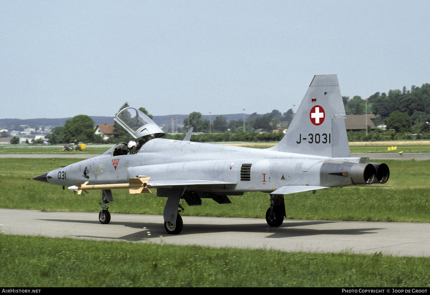 Aircraft Photo of J-3031 | Northrop F-5E Tiger II | Switzerland - Air Force | AirHistory.net #446990