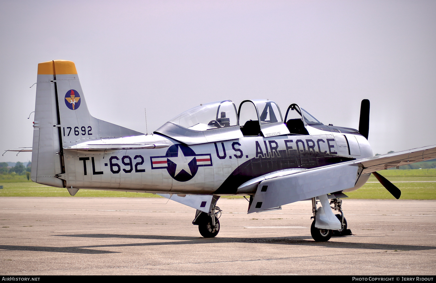 Aircraft Photo of G-TROY / 17692 | North American T-28A Fennec | USA - Air Force | AirHistory.net #446998