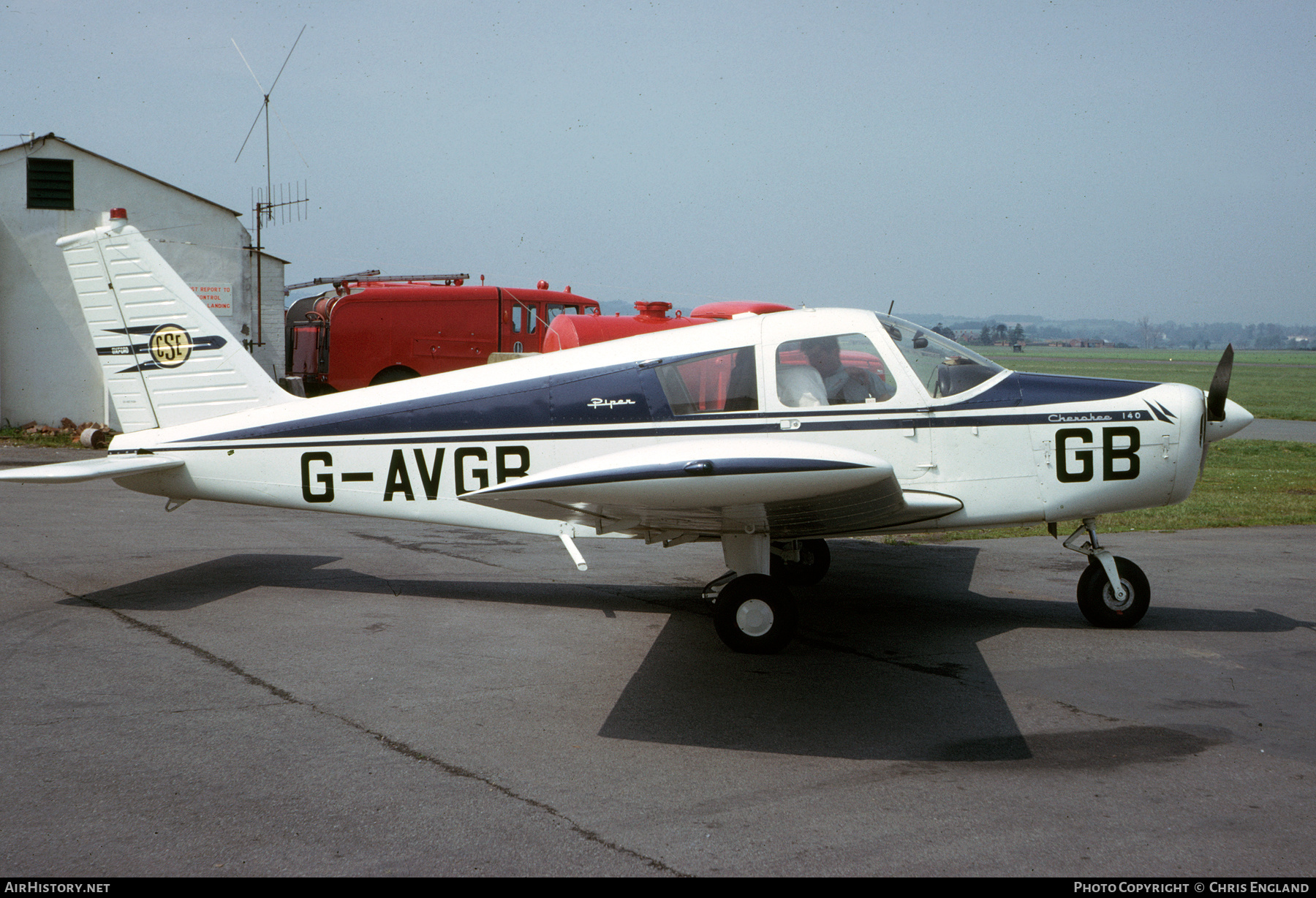Aircraft Photo of G-AVGB | Piper PA-28-140 Cherokee | CSE Aviation | AirHistory.net #447006