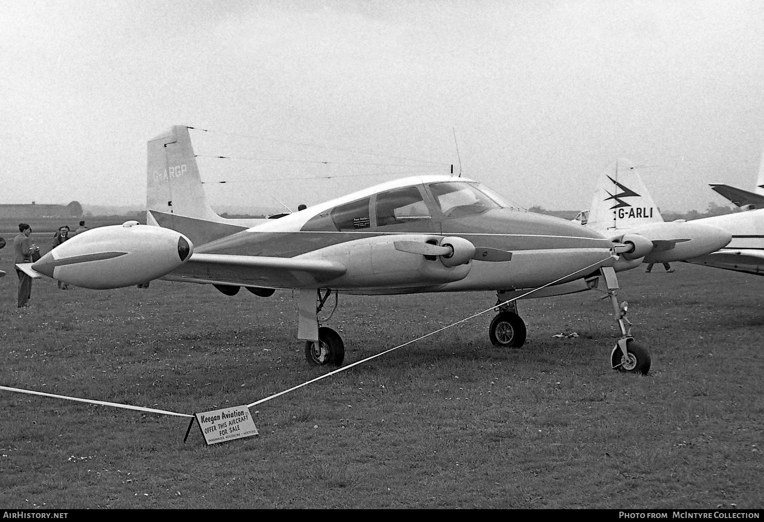 Aircraft Photo of G-ARGP | Cessna 310 | AirHistory.net #447014